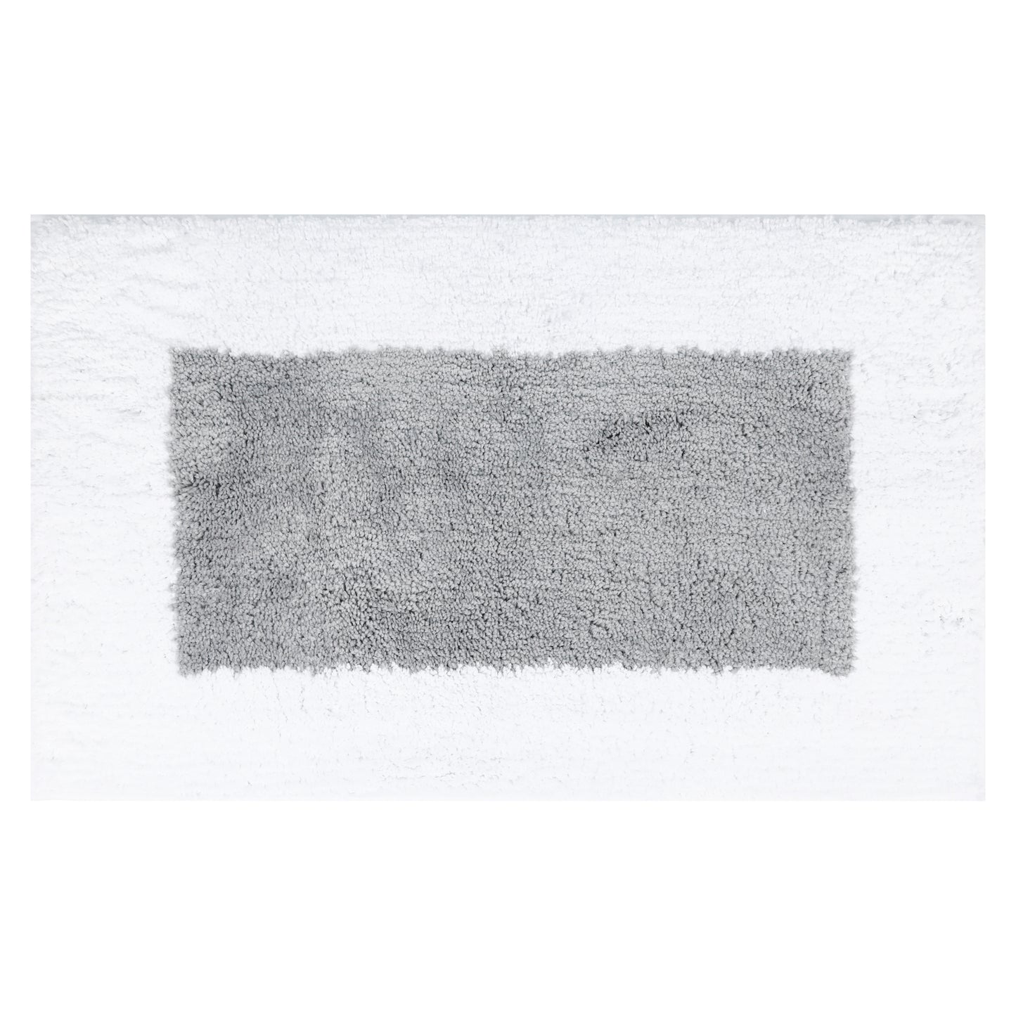 Absorbent Soft Rectangular Pattern Quick Dry Bathroom Rugs Shaggy Fluffy Bath Mats