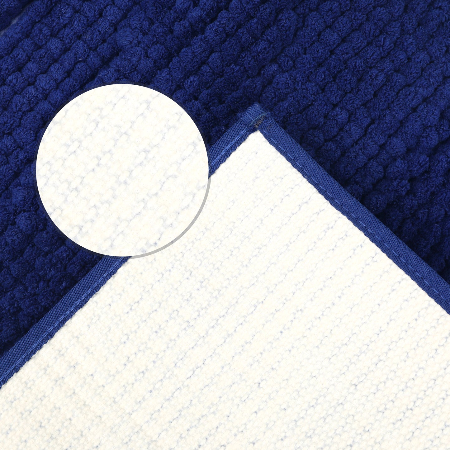 Letter Bathroom Mat Soft Fluffy Chenille Non Slip Backing Washable Absorbent Toilet Baths Mats