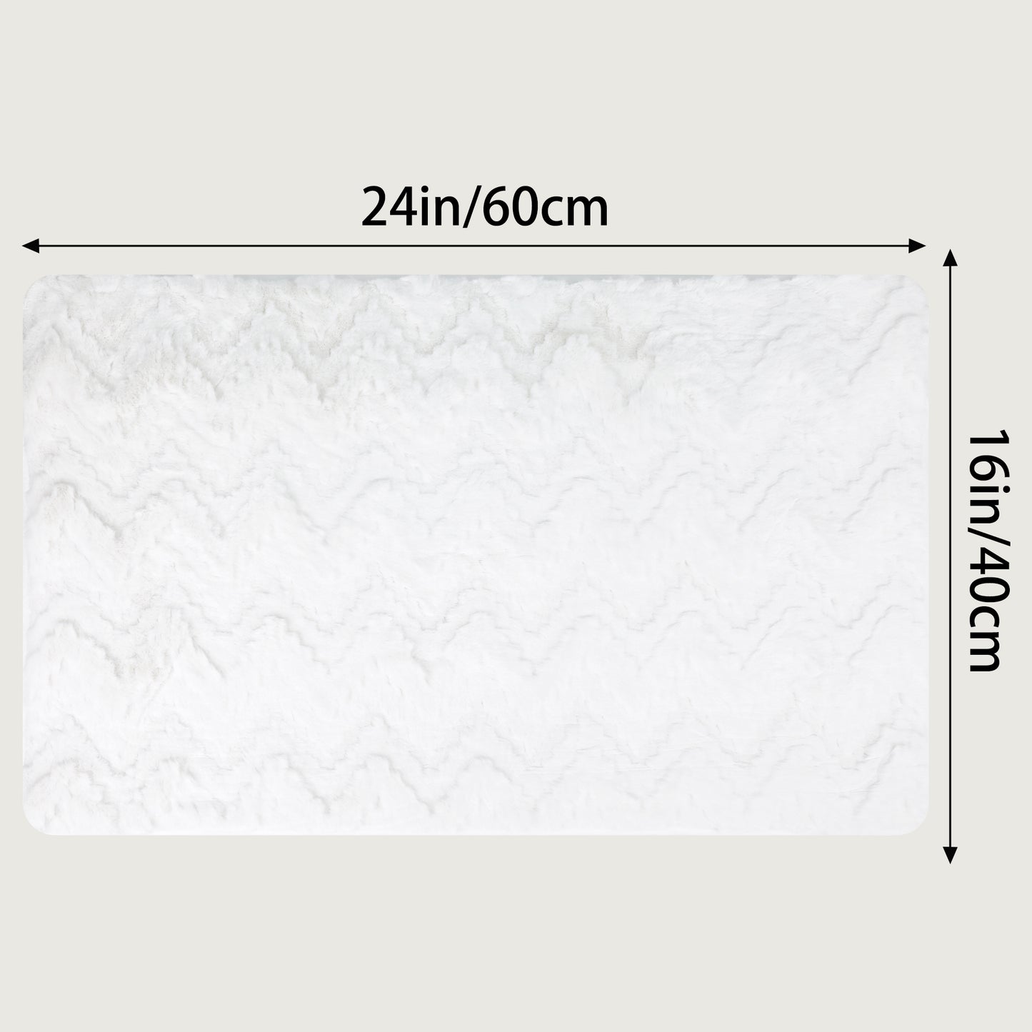 Bathroom Mat Soft Absorbent Non-Slip Backing Quick Dry Machine Washable Bath Mats