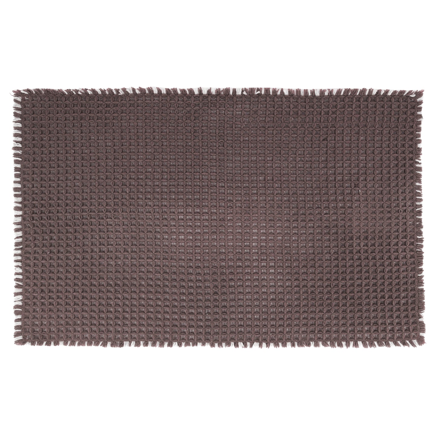 Waffle Bathroom Mat Soft Absorbent Laundry Room Washable Thick Bath Mats