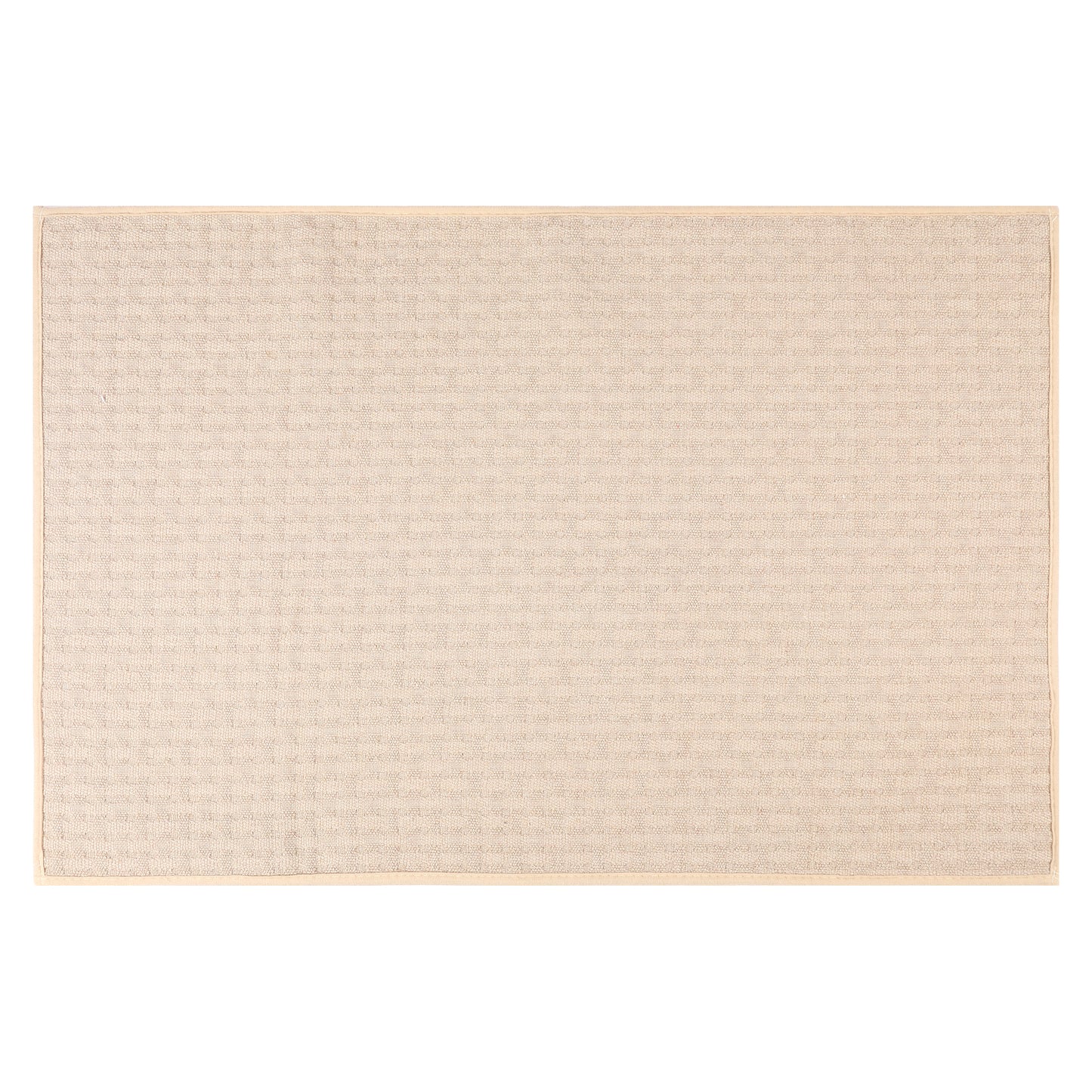 Weaving Pattern Bathroom Rugs Non Slip Washable, Soft Absorbent Thick Bath Mats
