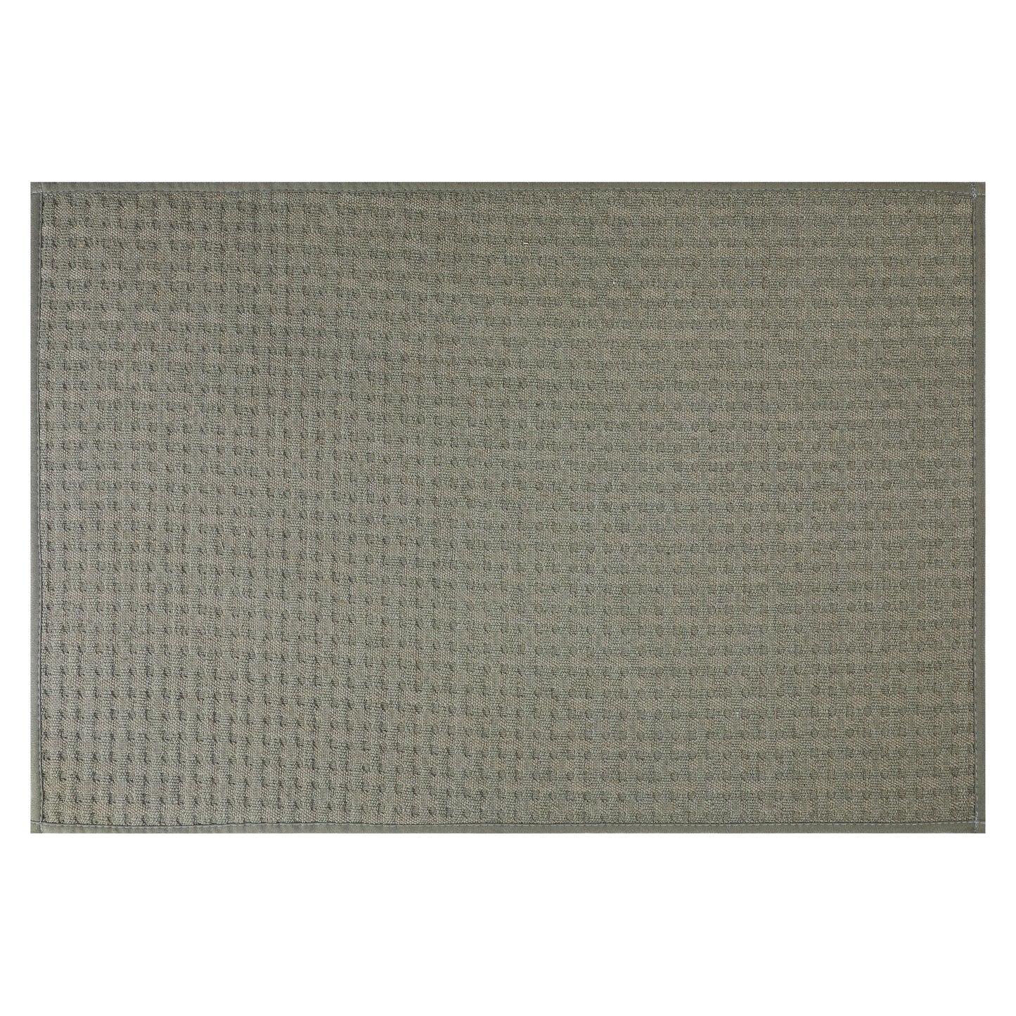Weaving Pattern Bathroom Rugs Non Slip Washable, Soft Absorbent Thick Bath Mats