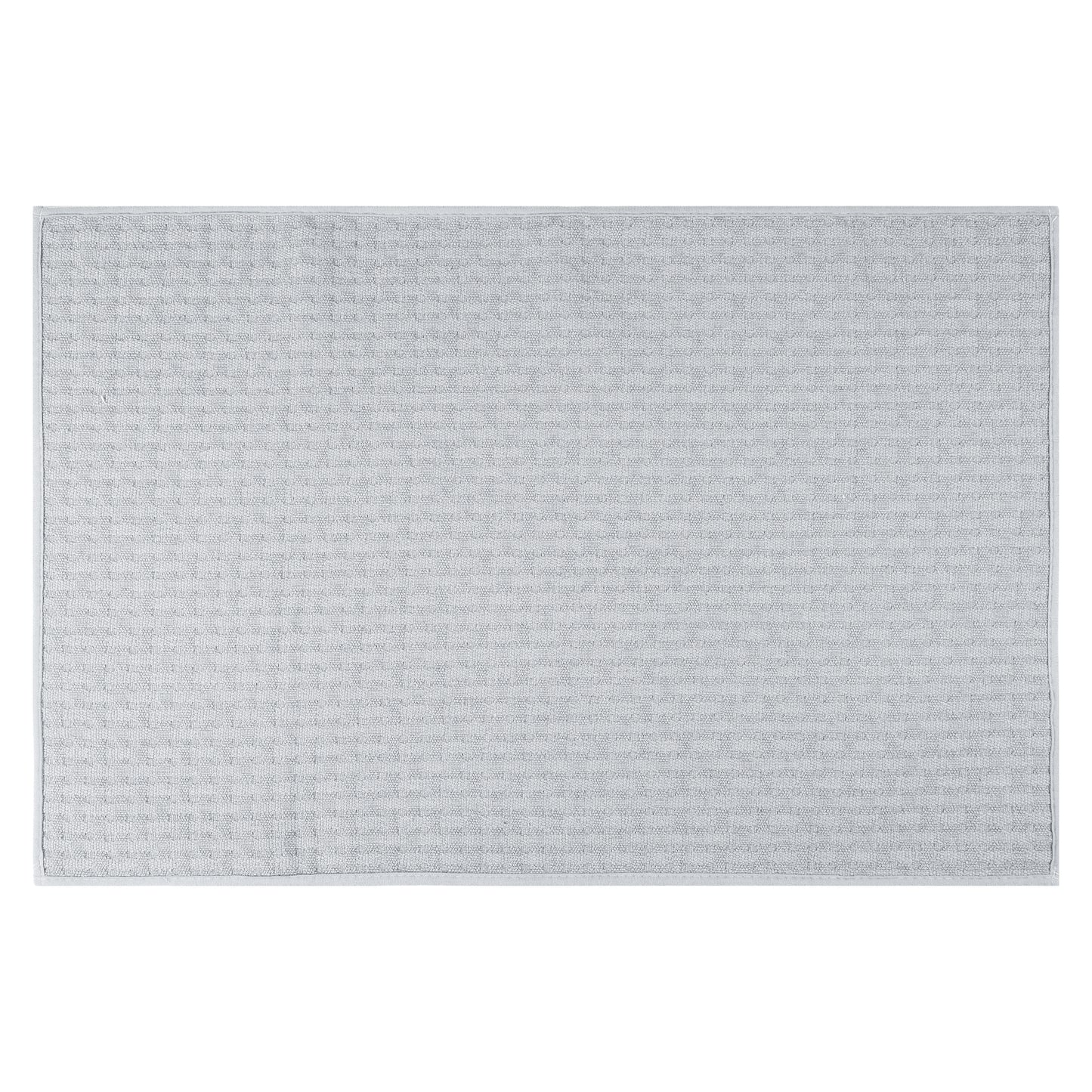 Weaving Pattern Bathroom Rugs Non Slip Washable, Soft Absorbent Thick Bath Mats