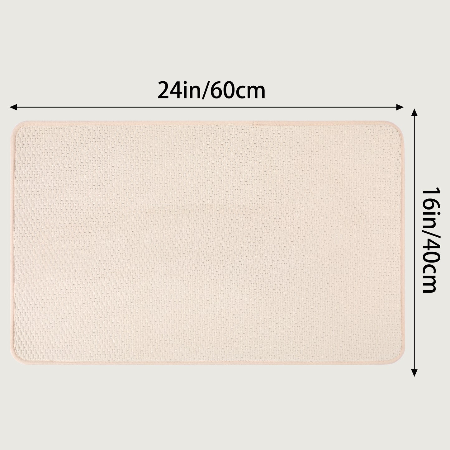 Bathroom Rugs Mat, Extra Soft and Absorbent Bath Rugs, Non-Slip Bath Mats for Sink, Tub and Shower