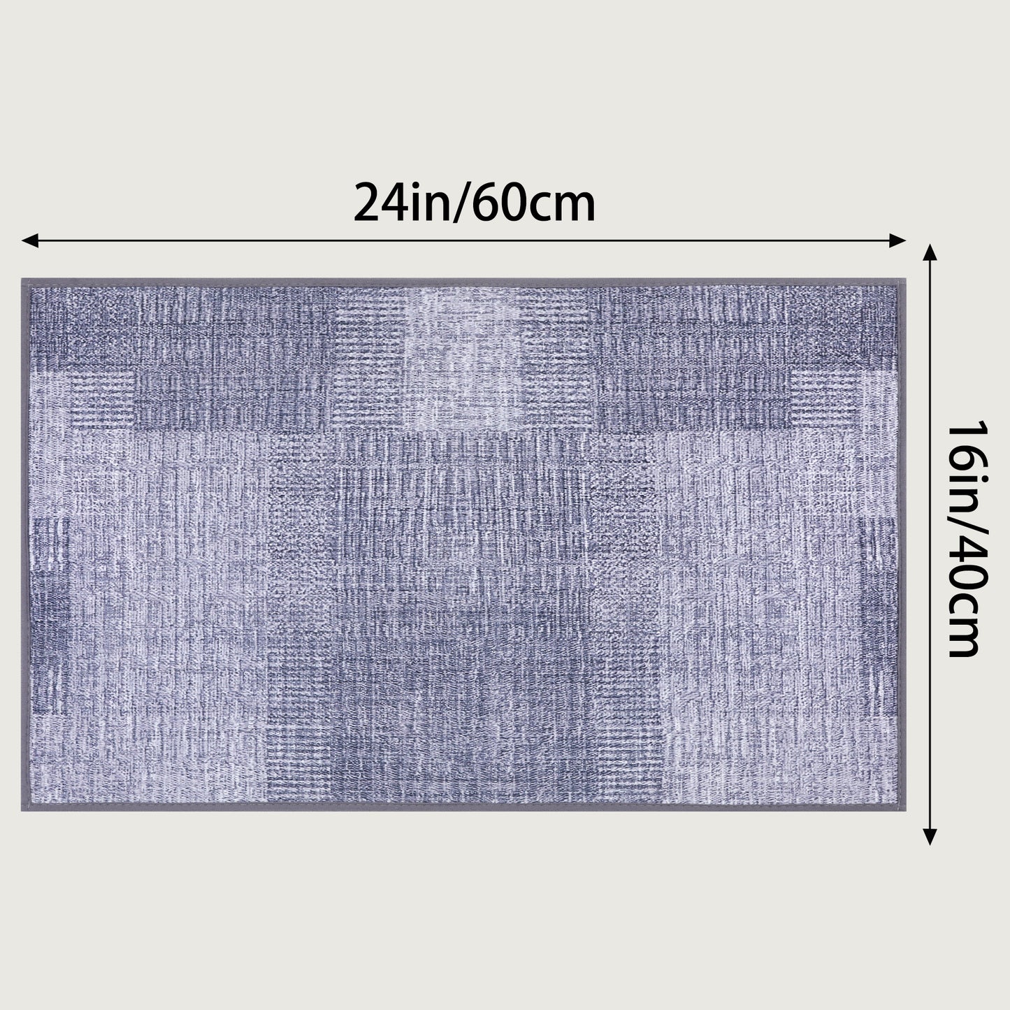 Luxury Bath Floor Mats, Extra Soft Absorbent Bath Rugs, Rubber Backing Quick Dry Bath Mats