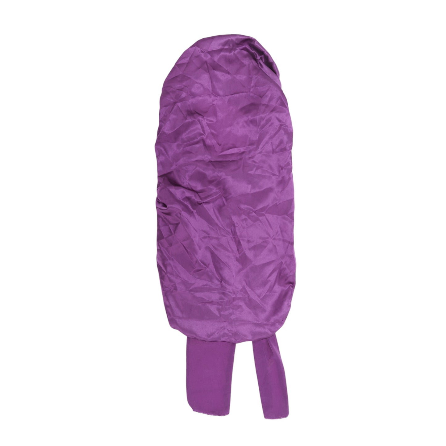 1 Pc Durable Bow Long Shower Cap for Bathroom Dark Purple