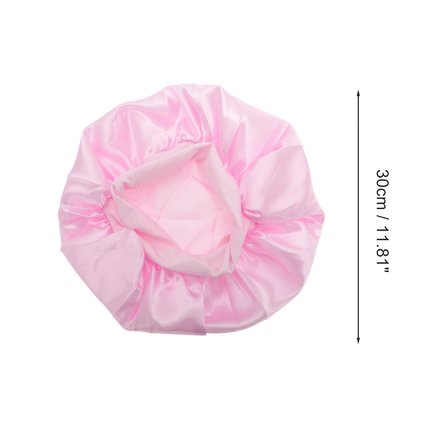1 Pc High Elasticity Shower Cap for Bathroom Pink