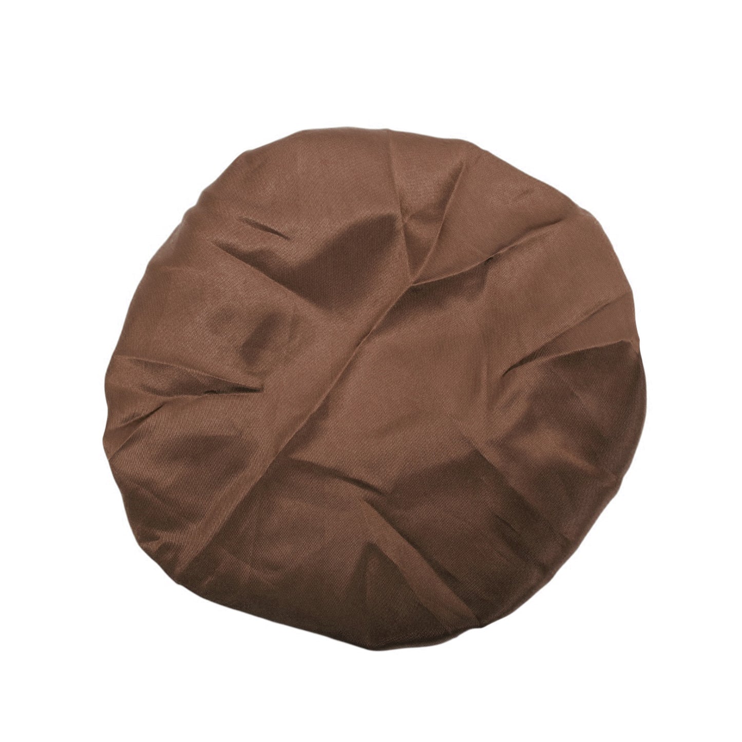 1 Pc High Elasticity Shower Cap for Bathroom Coffee Color