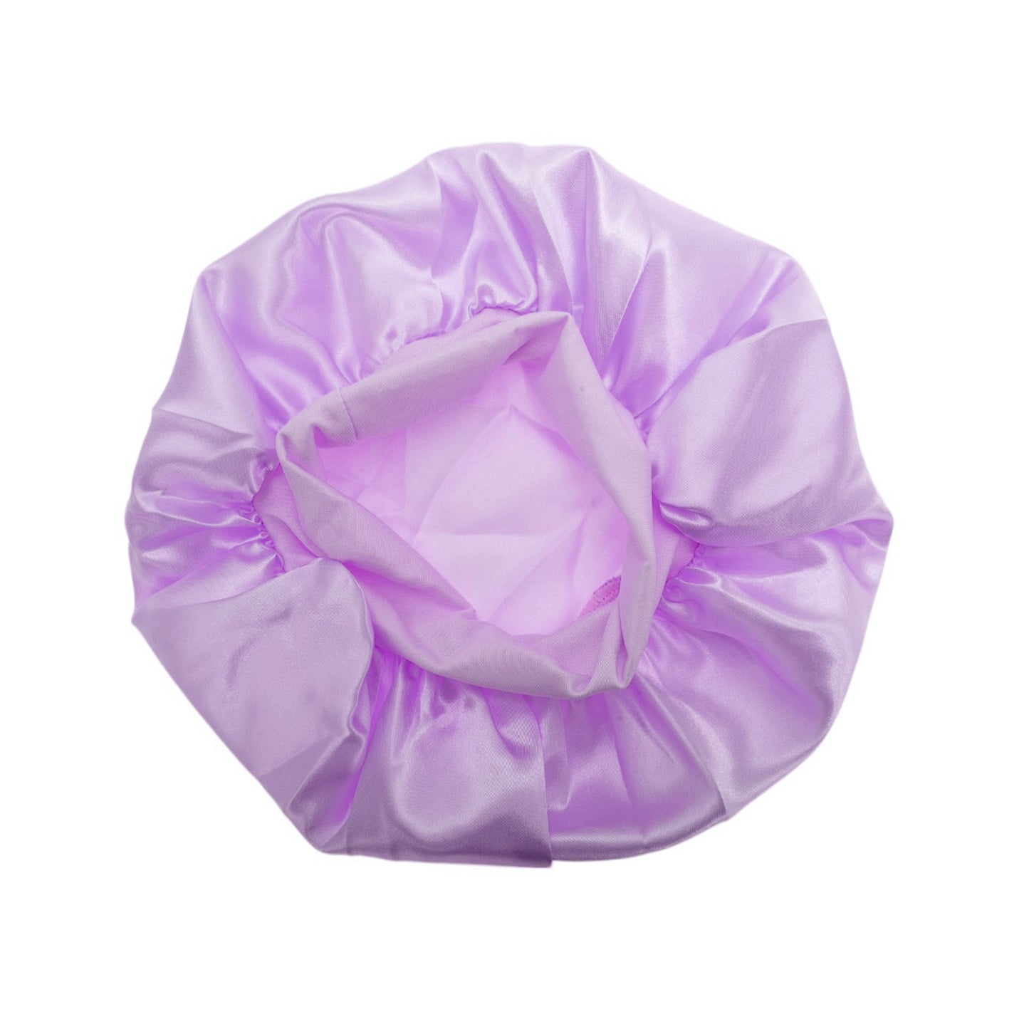 1 Pc High Elasticity Shower Cap for Bathroom Purple