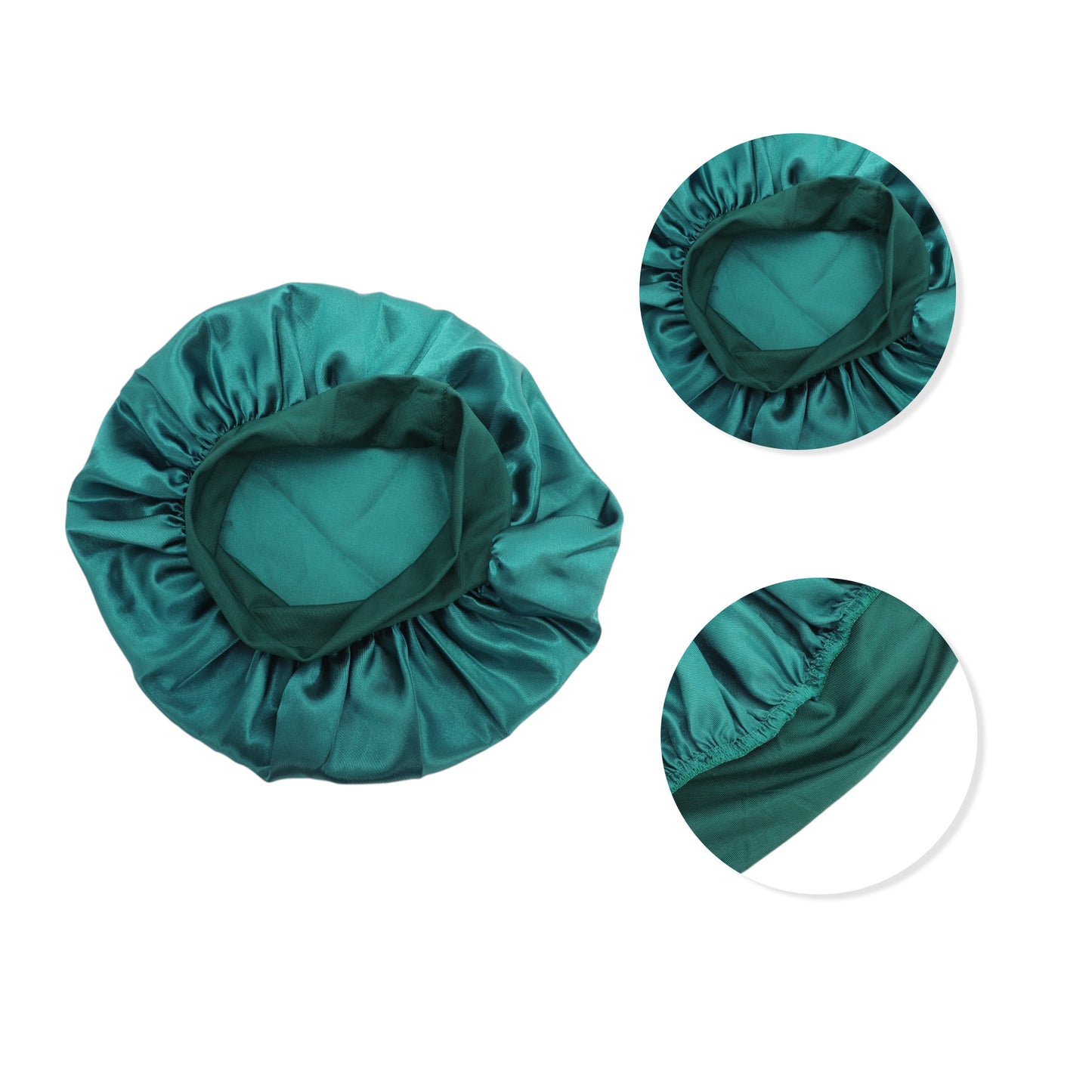 1 Pc High Elasticity Shower Cap for Bathroom Blue