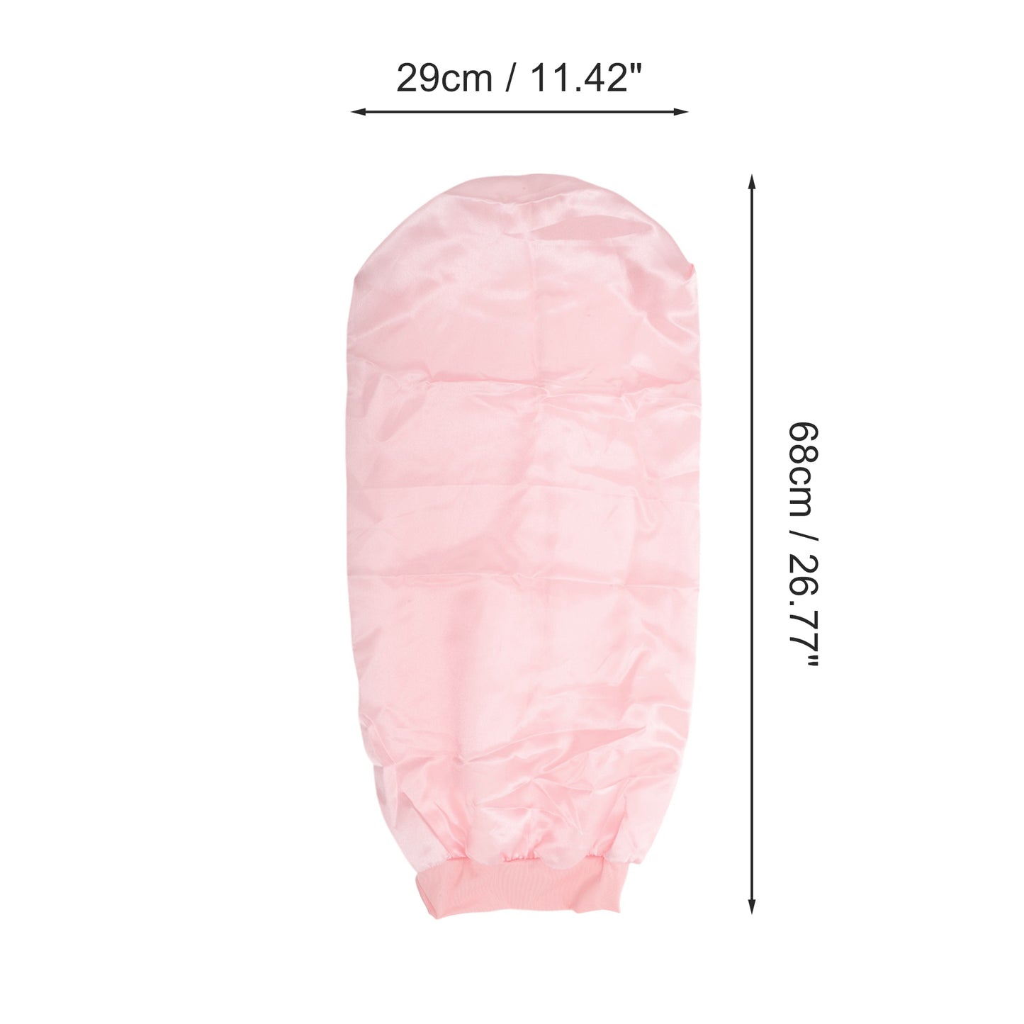 1 Pc Elasticity Long Shower Cap for Bathroom Pink