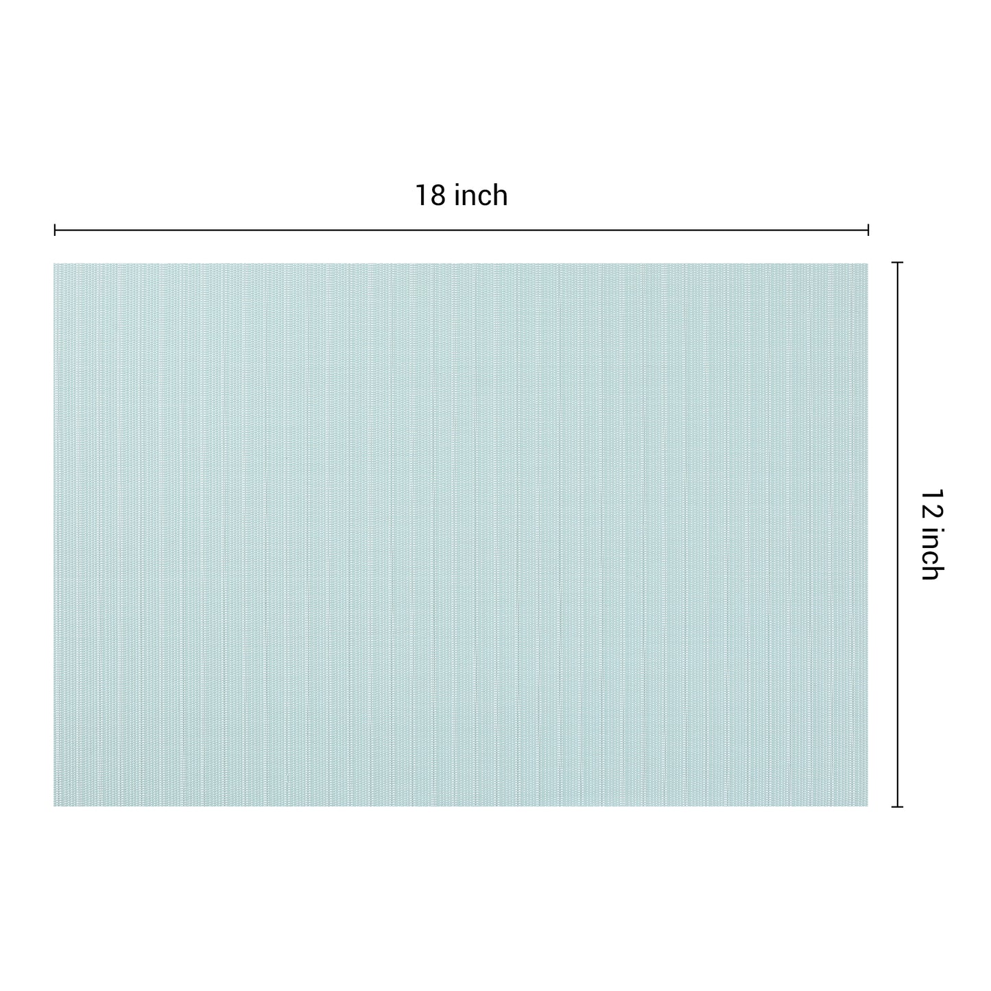 Placemats 8 Pack PVC for Kitchen Dining Table Decor Washable Heat Resistant 18*12in