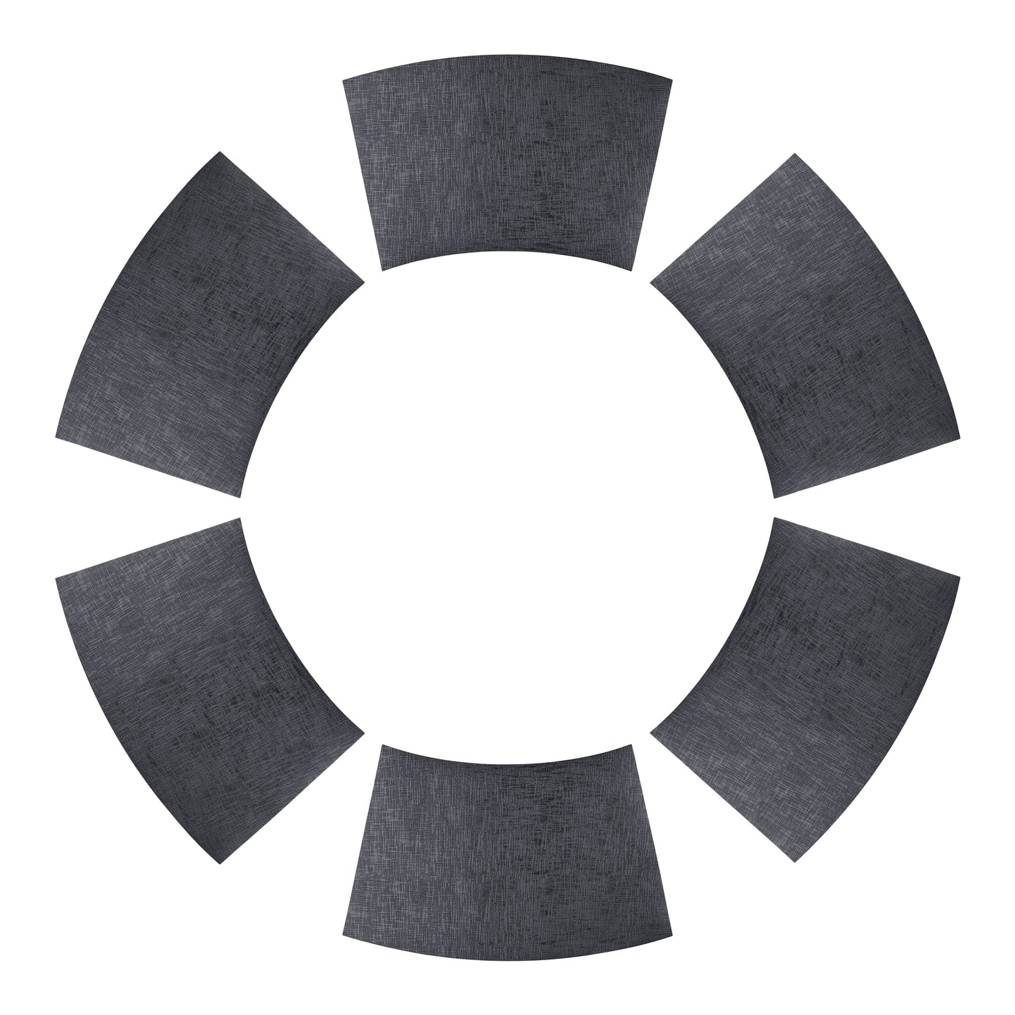 Placemats Set of 6 Faux Leather for Kitchen Dining Table Decor Washable Heat Resistant 20*12in