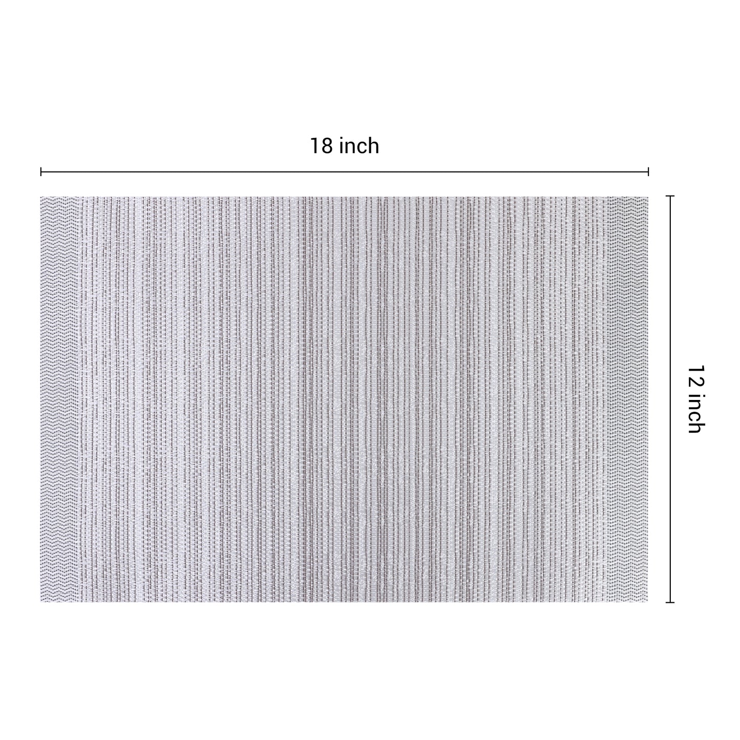 Placemats Set of 8 for Kitchen Dining Table Decor Washable Wipeable 18*12in