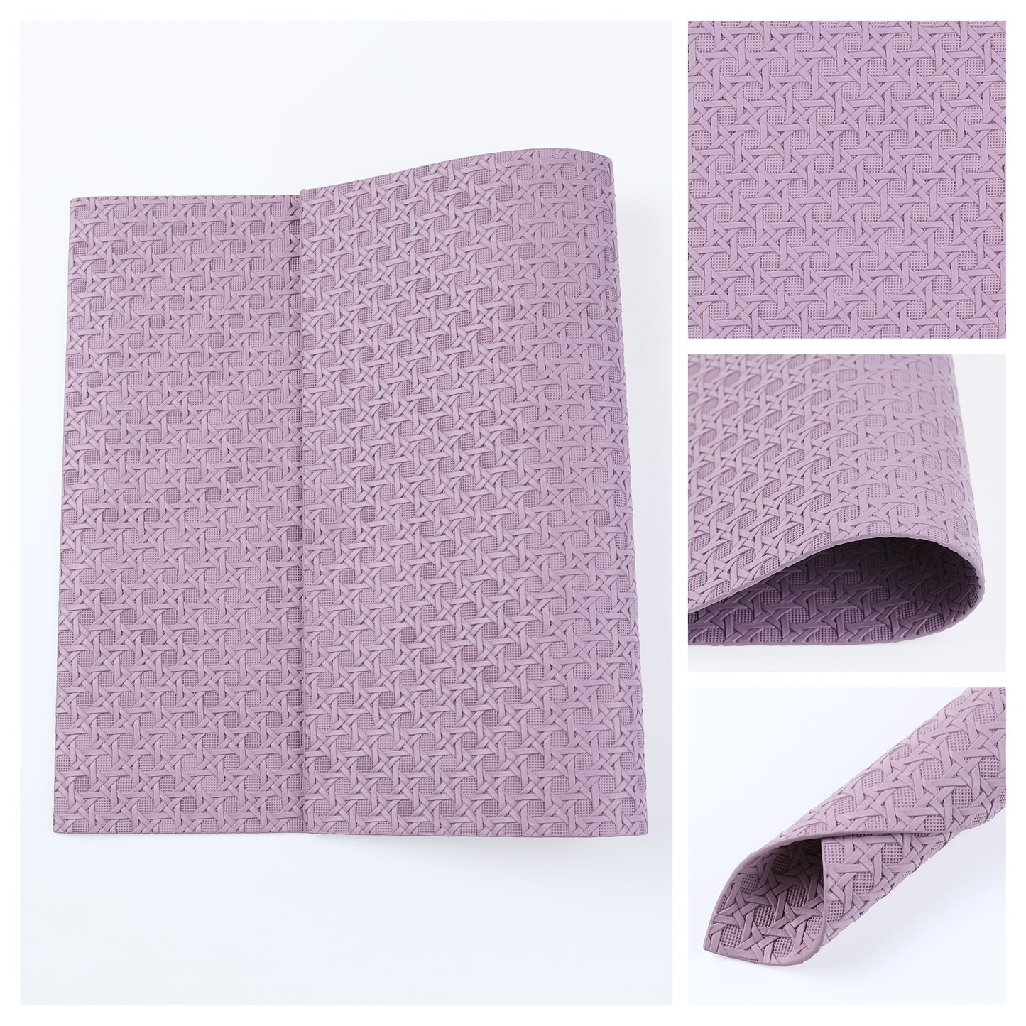 Placemats Set of 6 Woven for Dining Table Decor Indoor Outdoor Washable 17*12in