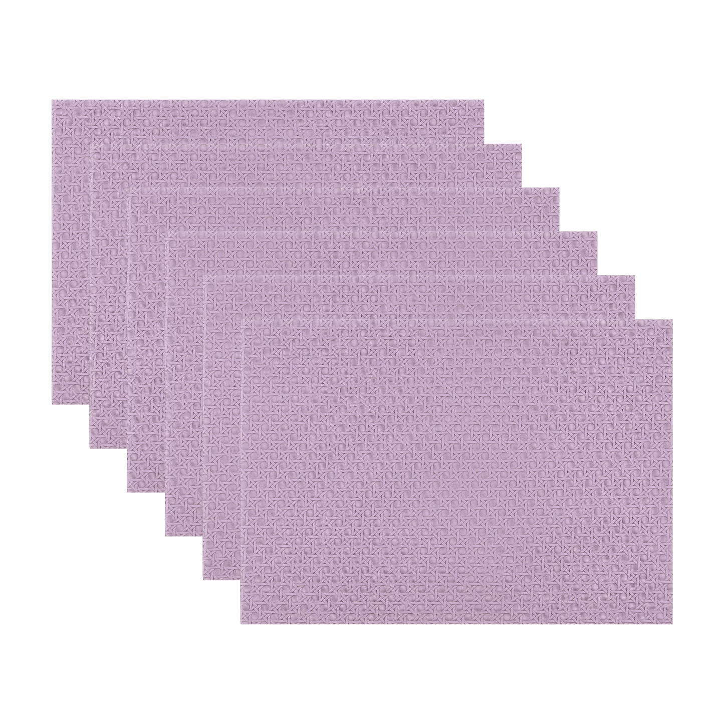 Placemats Set of 6 Woven for Dining Table Decor Indoor Outdoor Washable 17*12in