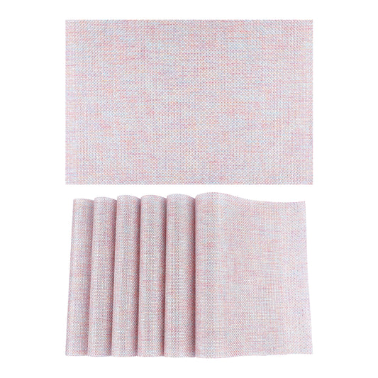 Placemats Set of 6 for Dining Table Decor Indoor Outdoor Washable 18*12in