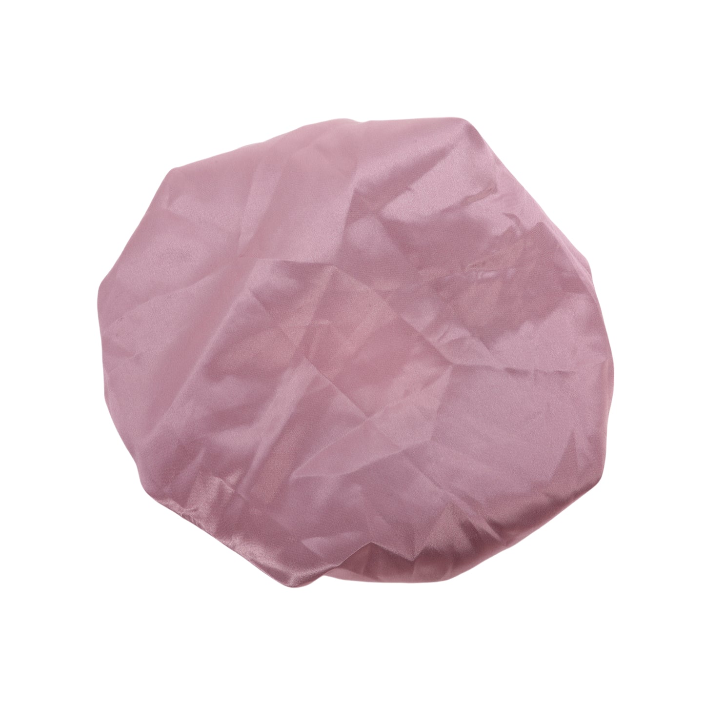 1 Pc Women Durable Shower Cap for Bathroom Hotel Rose Gold Tone
