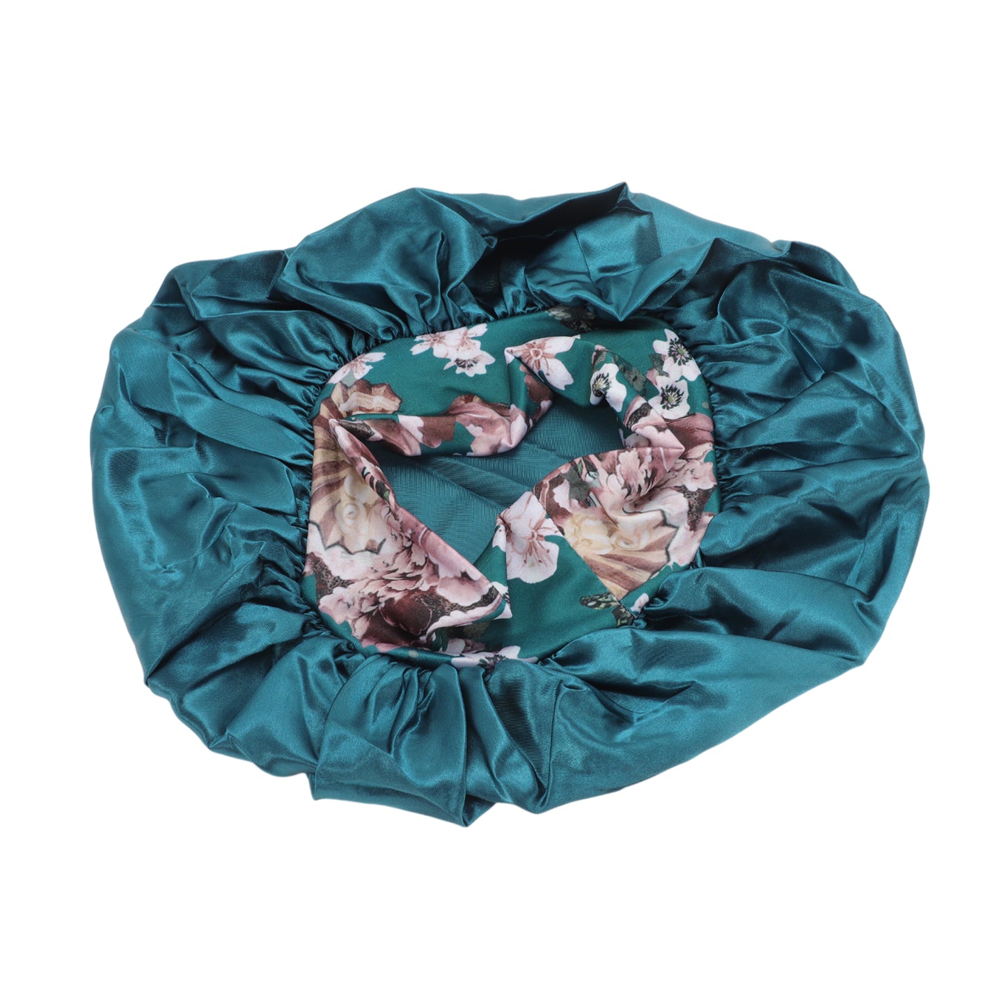 1 Pc Women Durable Shower Cap for Bathroom Hotel Blue