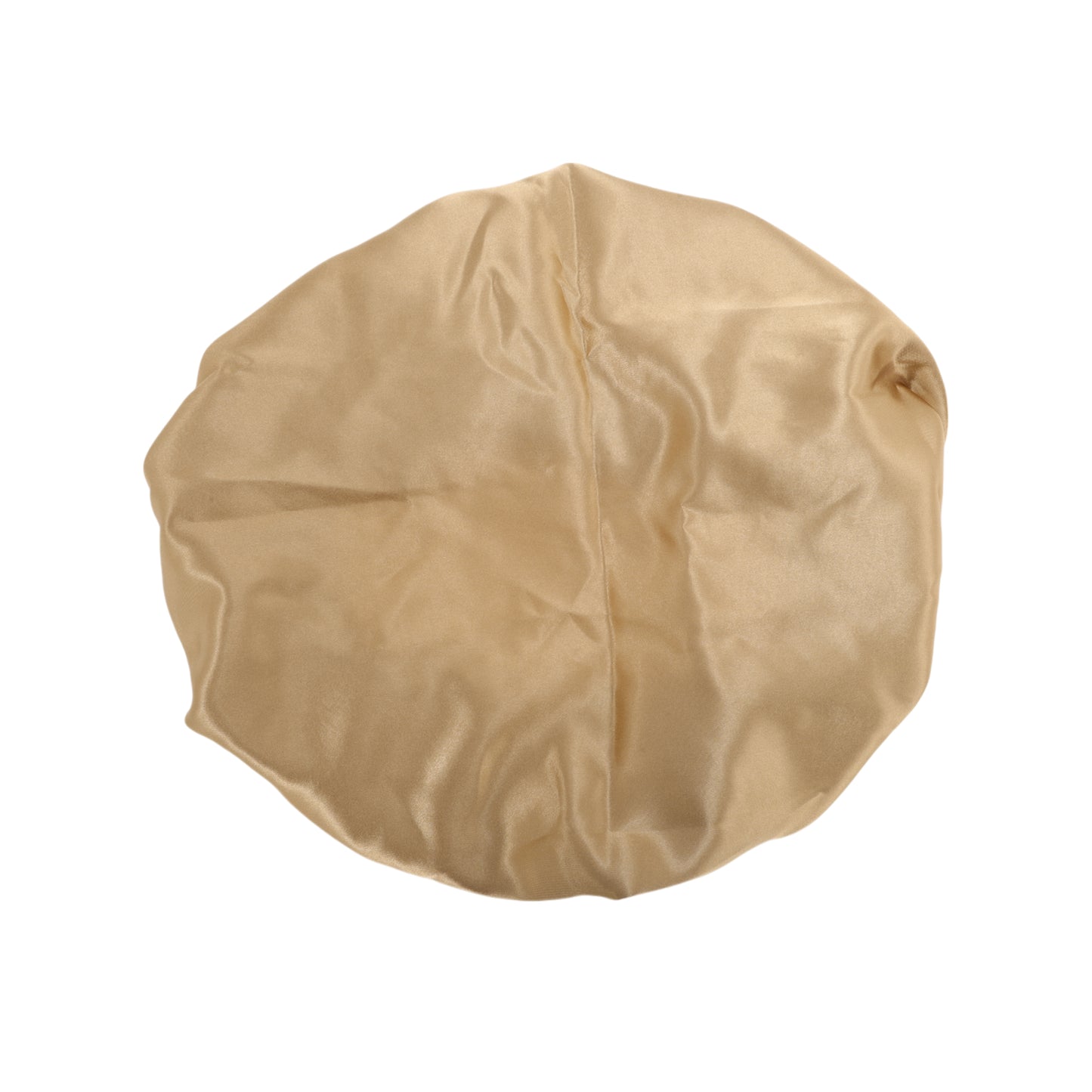 1 Pc Women Adjustable Double Layer Shower Cap for Business Travel Champagne