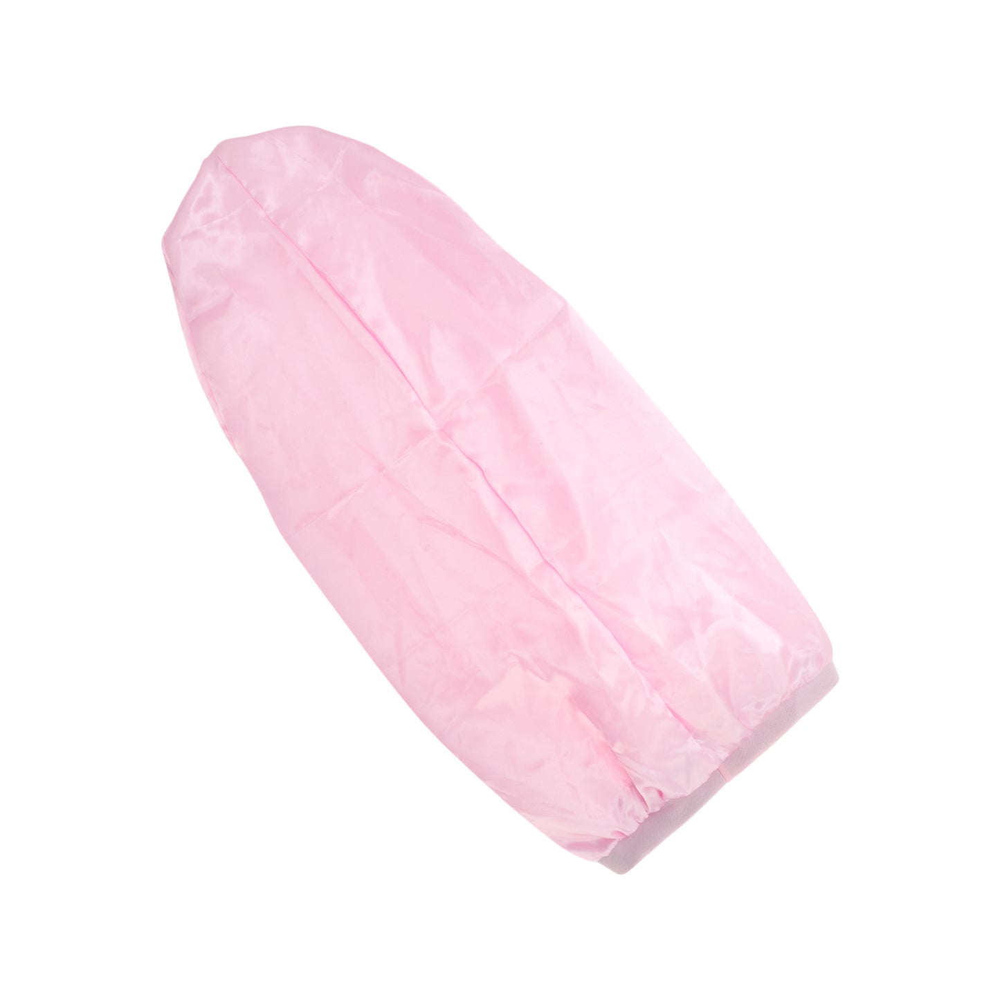 1 Pc Women Adjustable Double Layer Shower Cap for Business Travel Pink