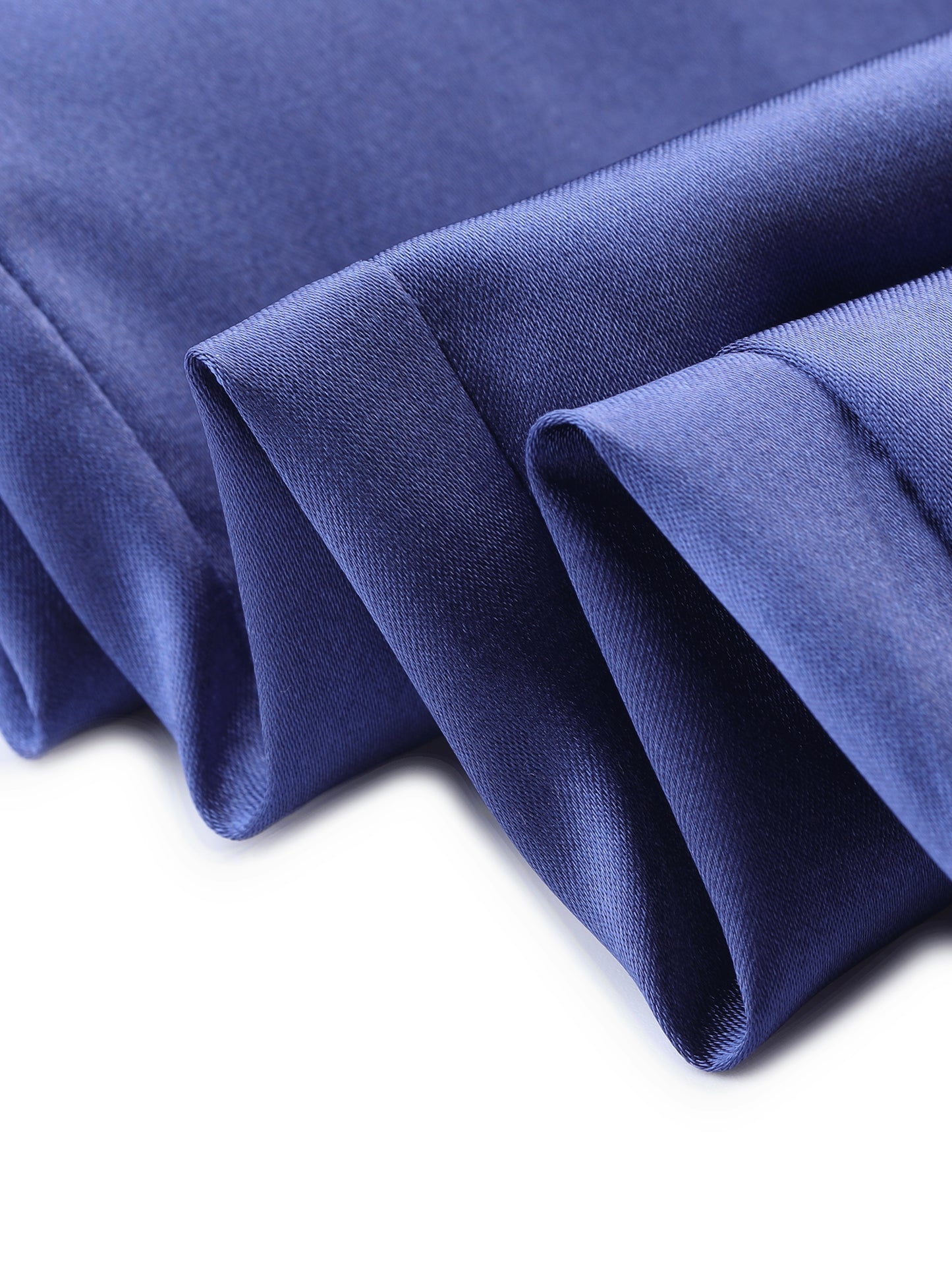 Pantalones de pijama para mujer, talla grande, con ribete de encaje satinado, pernera ancha elástica y bolsillos.