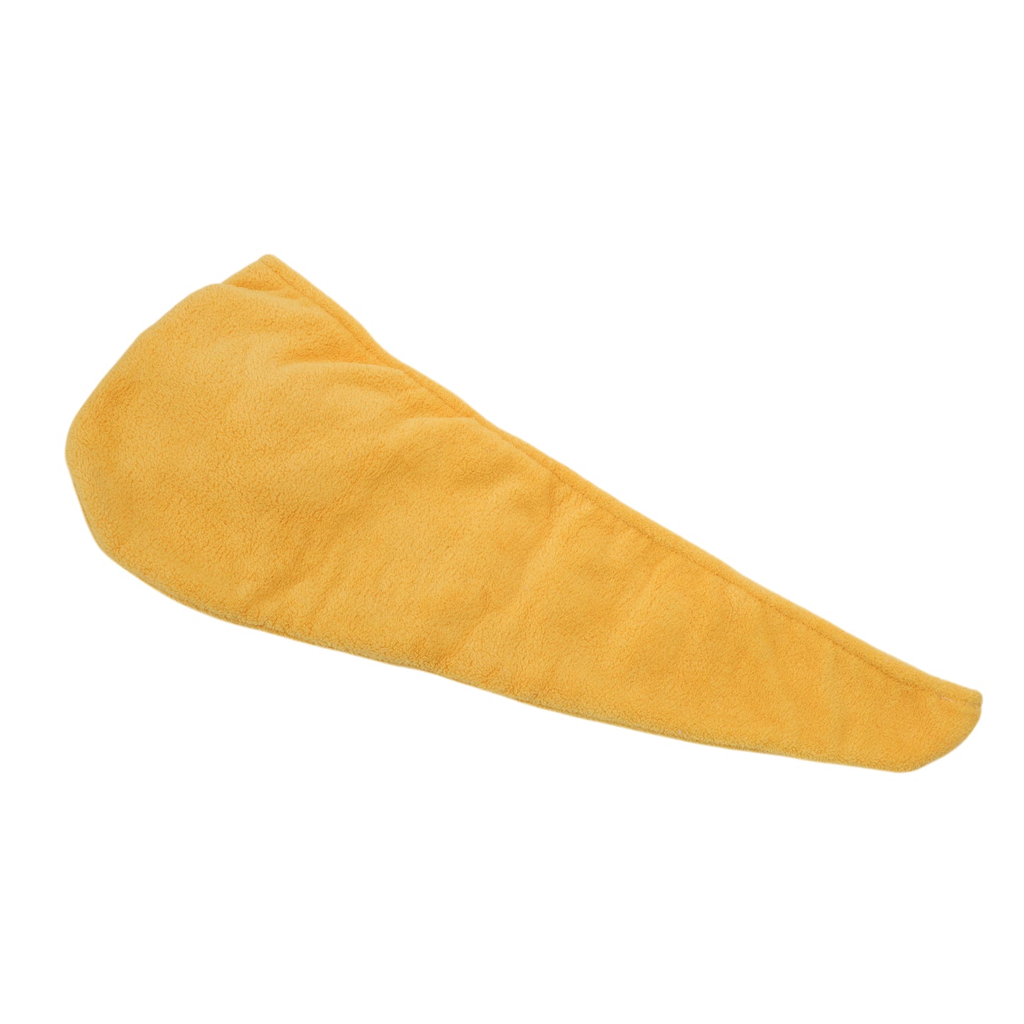 1 Pc Women Soft Bow-knot Hair Drying Towel for Bathroom Yellow