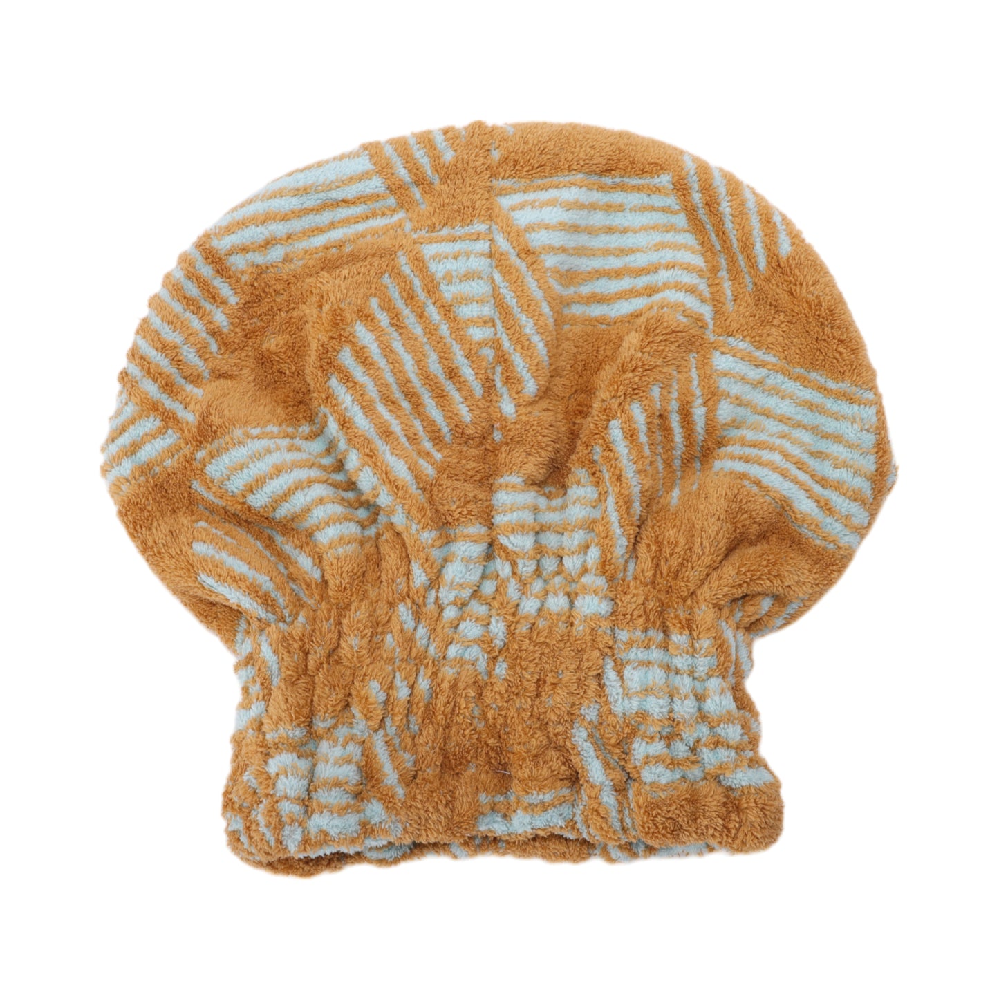 1 Pc Single Thick Butterfly Layer Head Towel Cap Hair Drying Towel Yellow