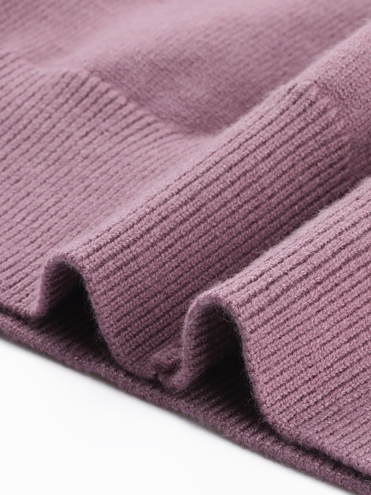 Suéter básico clásico de otoño de manga larga para mujer, jersey de punto con cuello redondo