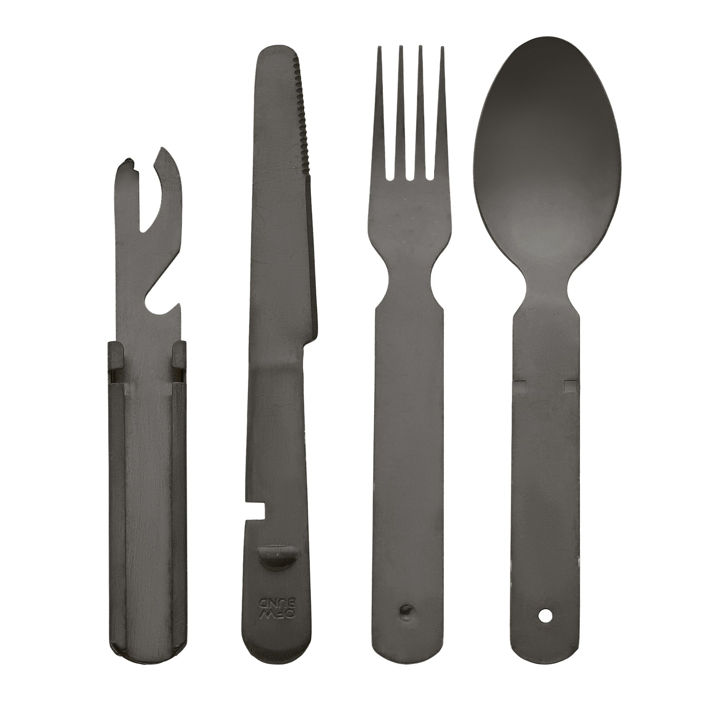 4 Pieces Stainless Steel Flatware with Spoons and Forks Set, Cutlery Set