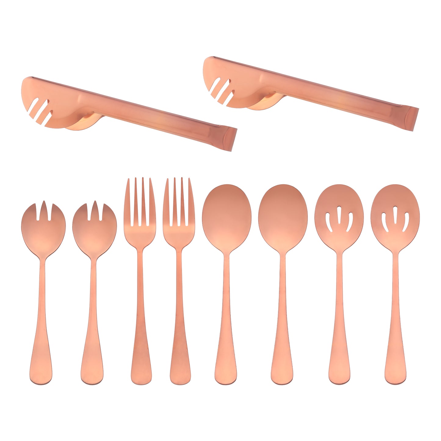10 Pieces Silverware Set, Stainless Steel Flatware Cutlery Set with Spoons and Forks Set