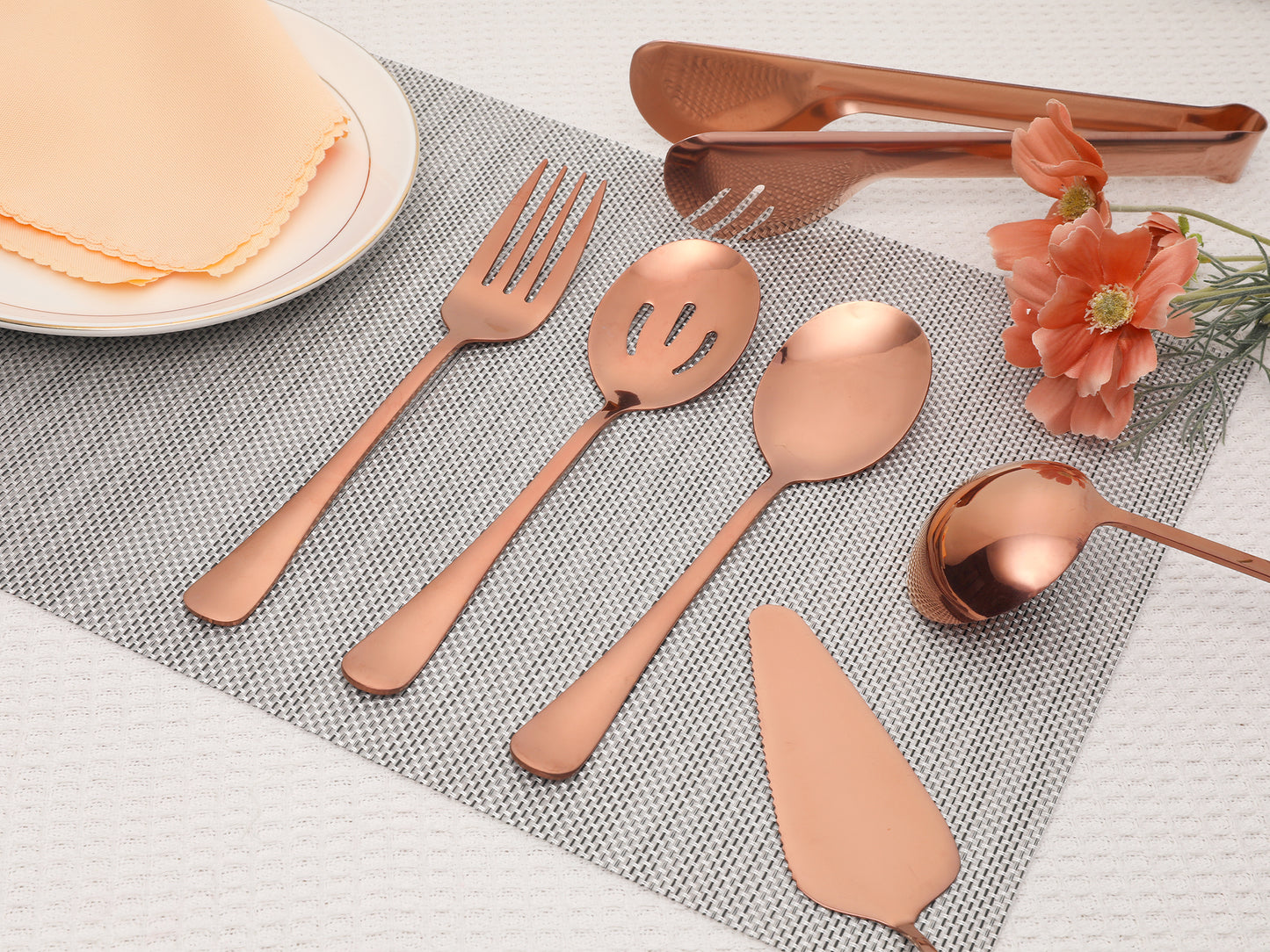 10 Pieces Silverware Set, Stainless Steel Flatware with Spoons, Mirror Polished Cutlery Set
