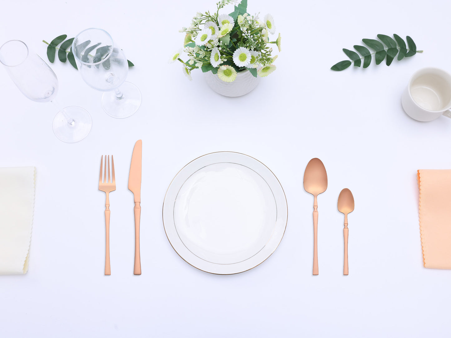 16 Pieces Silverware Set, Stainless Steel Flatware Set for 4, Mirror Polished Cutlery Set