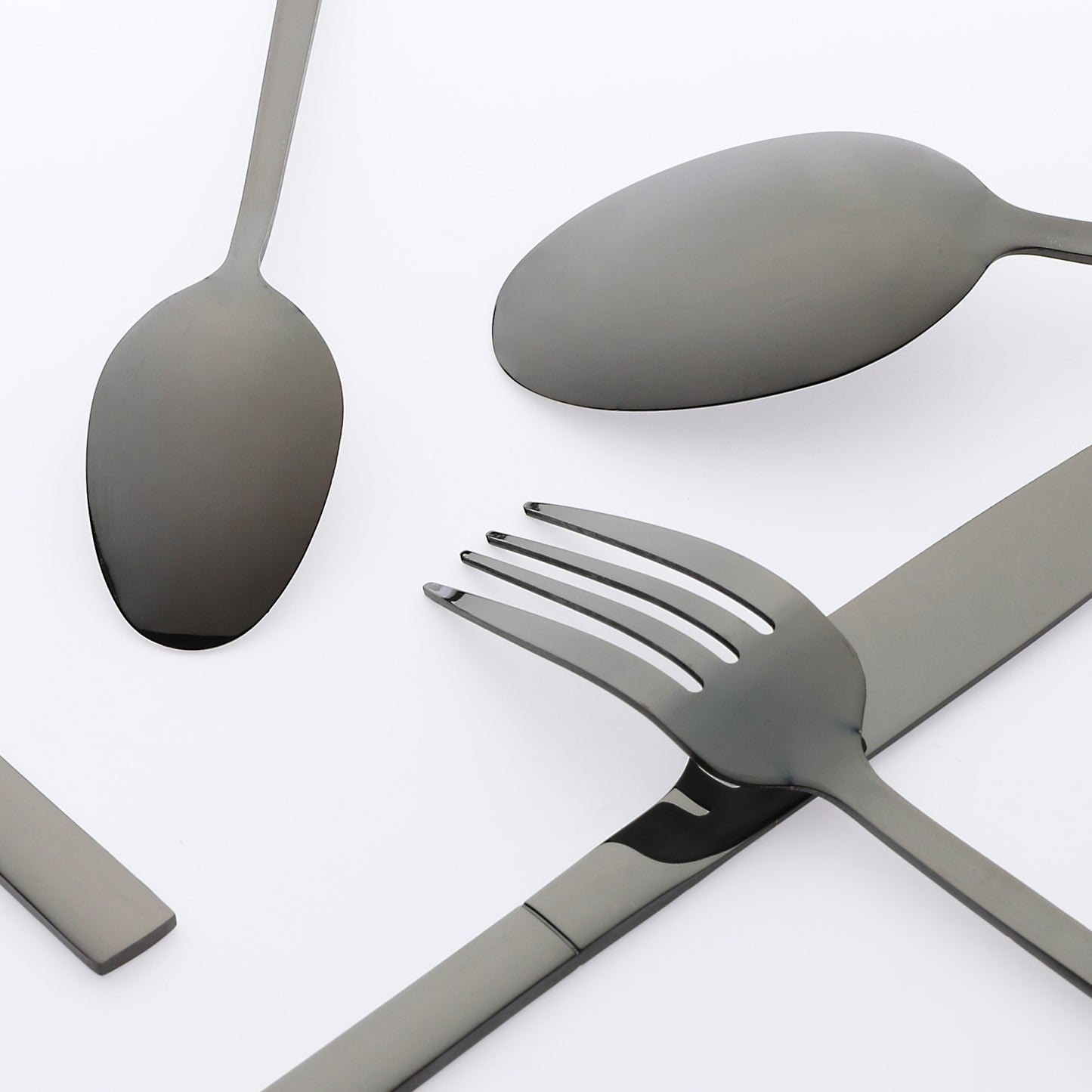 16 Pieces Silverware Set, Stainless Steel Flatware, Mirror Polished Cutlery Set