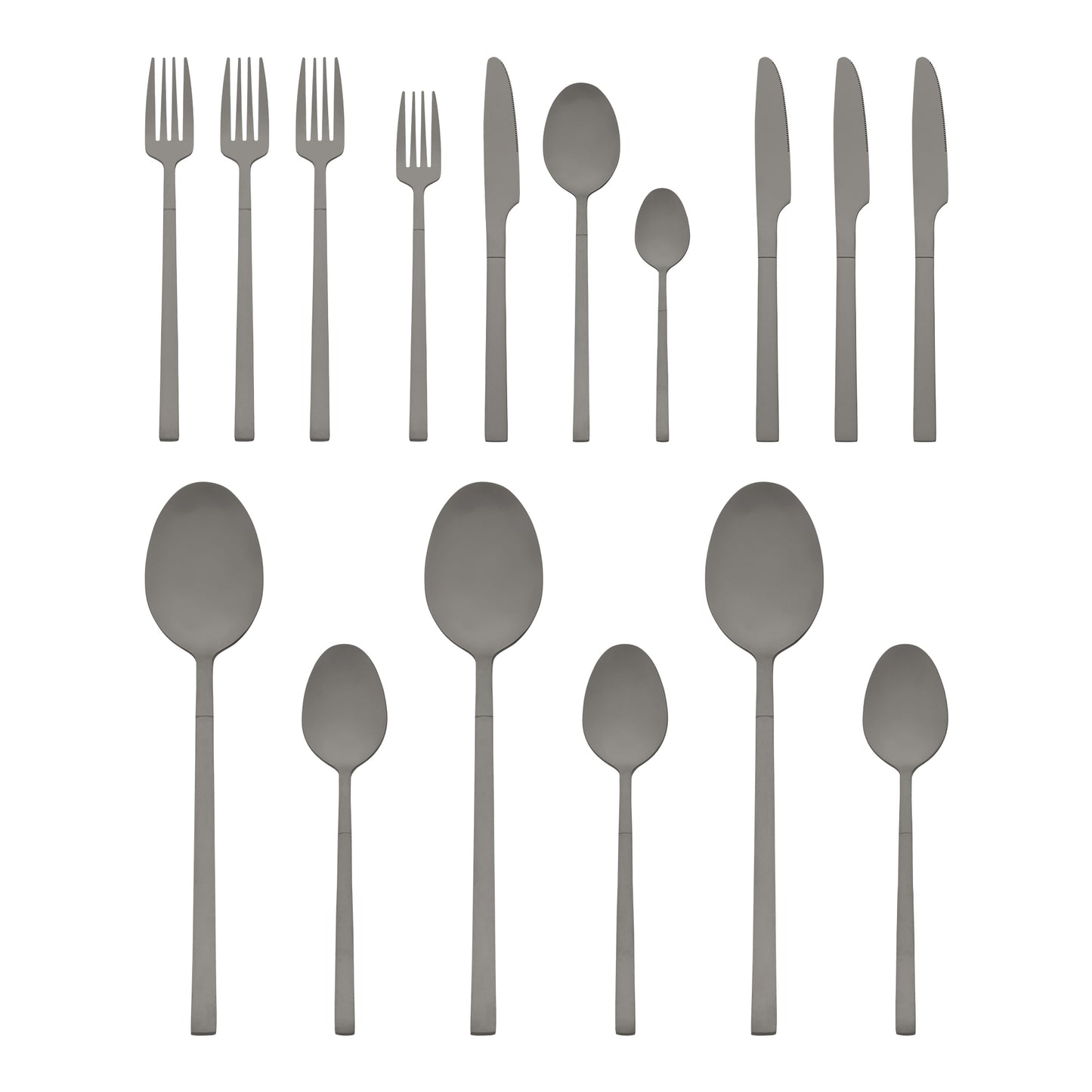 16 Pieces Silverware Set, Stainless Steel Flatware, Mirror Polished Cutlery Set