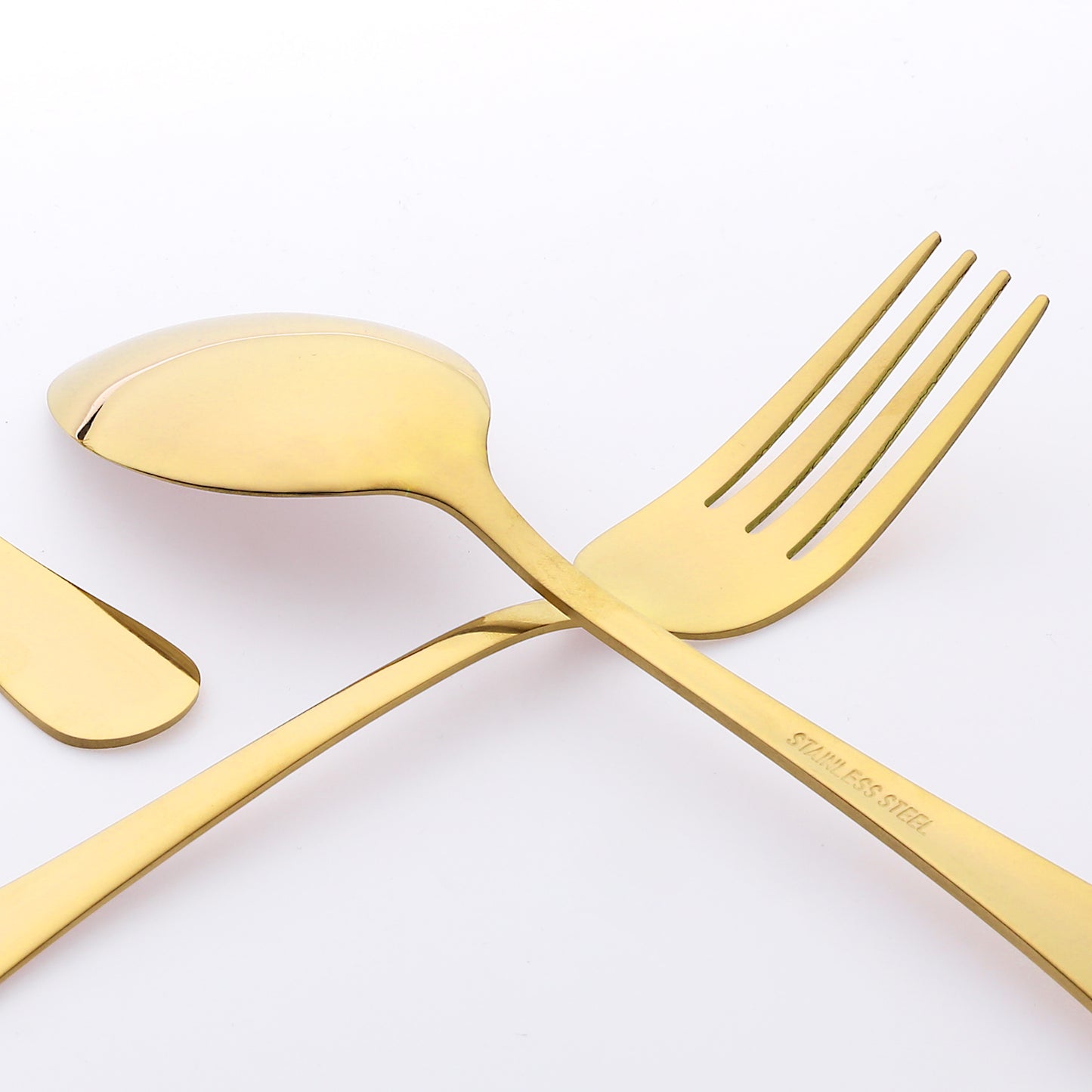 12 Pieces Silverware Set, Stainless Steel Flatware with Spoons and Forks Sets