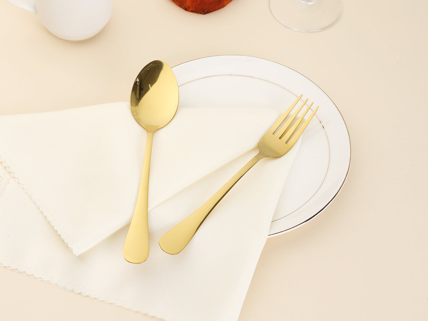 12 Pieces Silverware Set, Stainless Steel Flatware with Spoons and Forks Sets