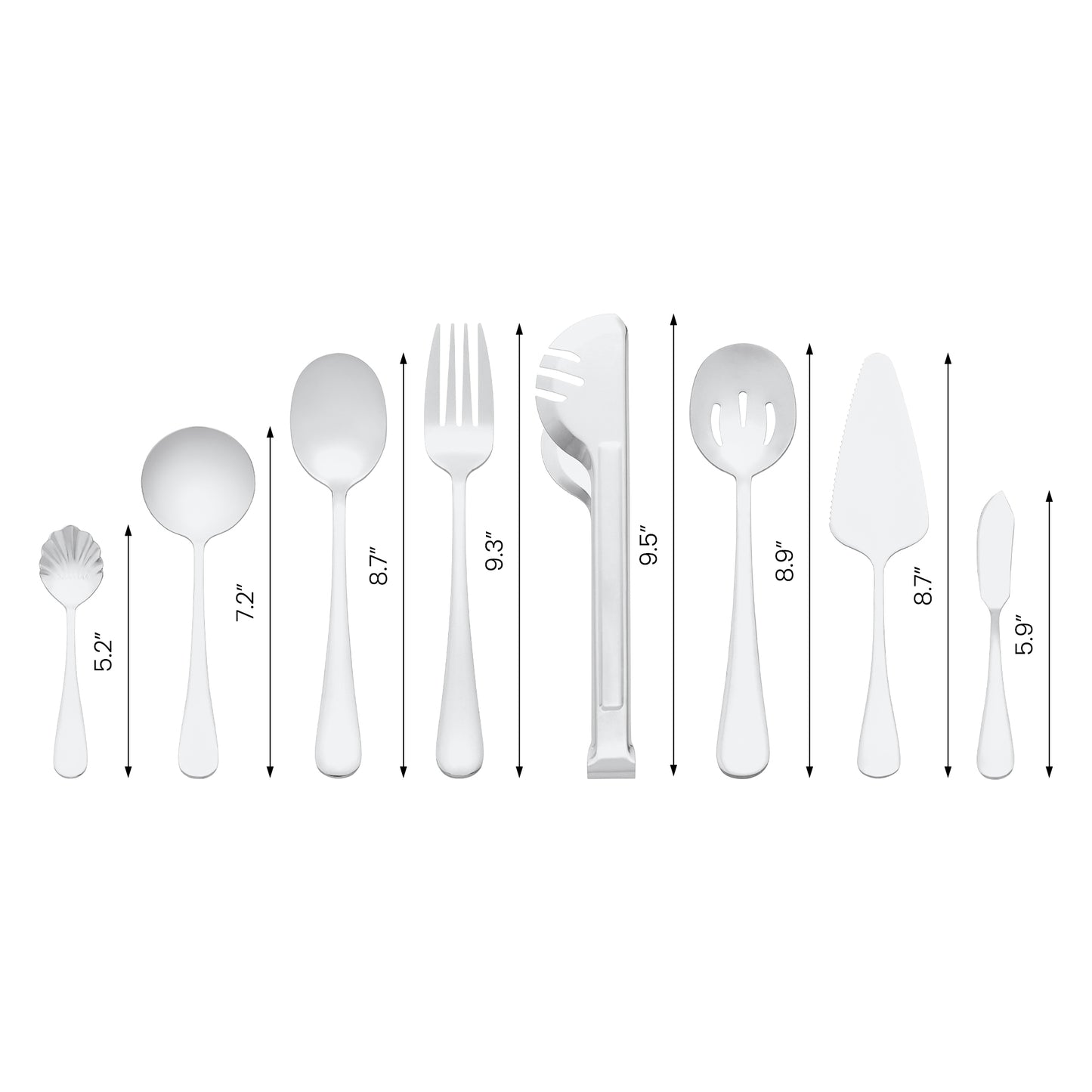 12 Pieces Silverware Set, Stainless Steel Flatware Cutlery Set for Home Kitchen Restaurant