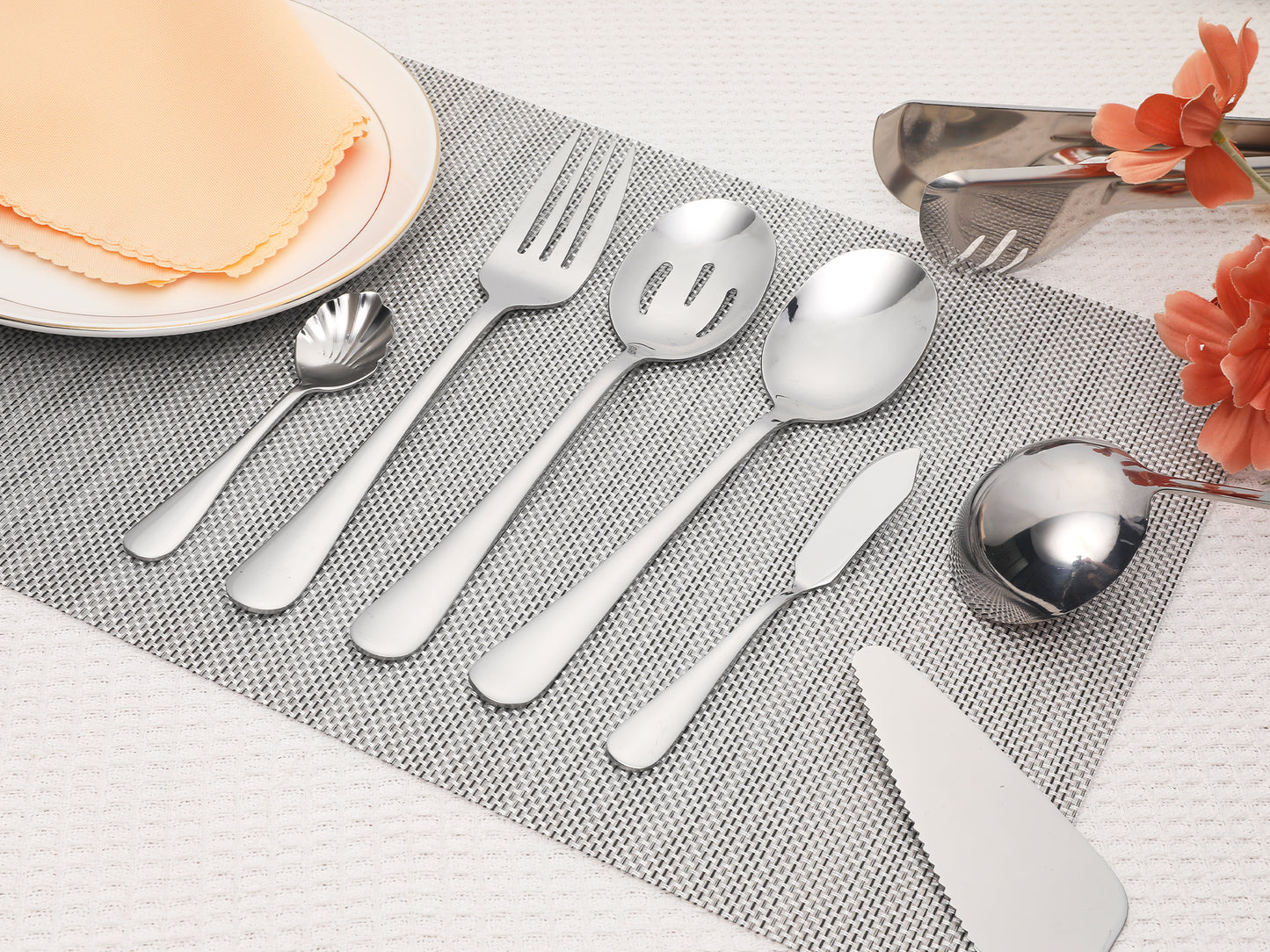 12 Pieces Silverware Set, Stainless Steel Flatware Cutlery Set for Home Kitchen Restaurant