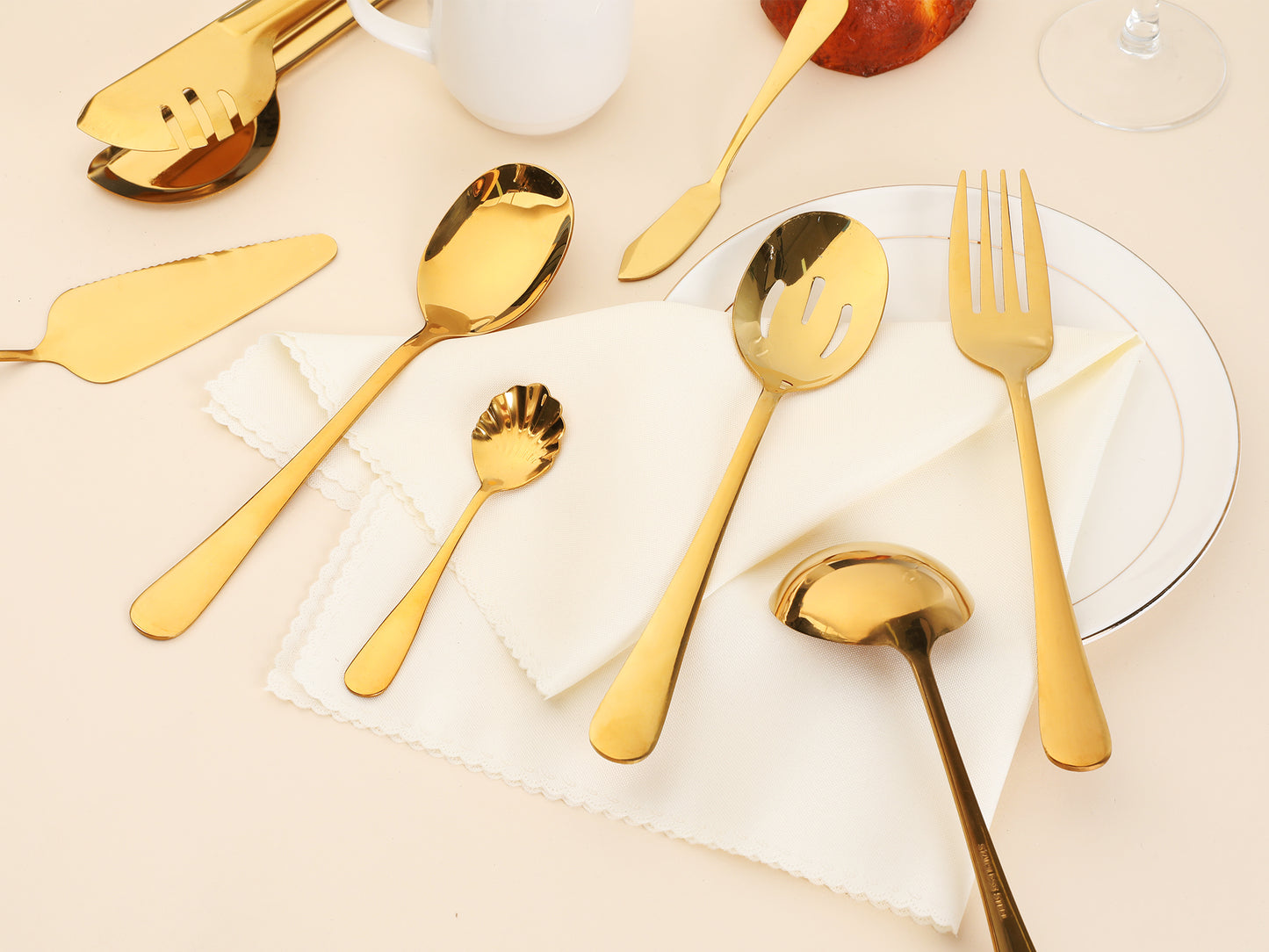 12 Pieces Silverware Set, Stainless Steel Flatware Cutlery Set for Home Kitchen Restaurant