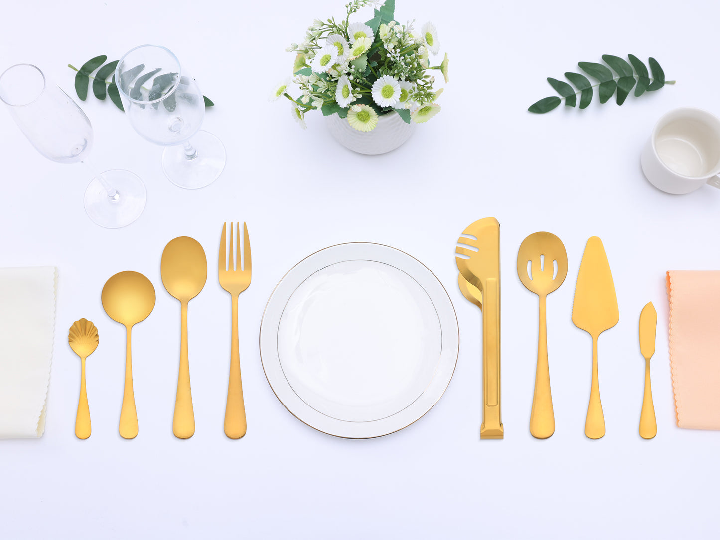 12 Pieces Silverware Set, Stainless Steel Flatware Cutlery Set for Home Kitchen Restaurant