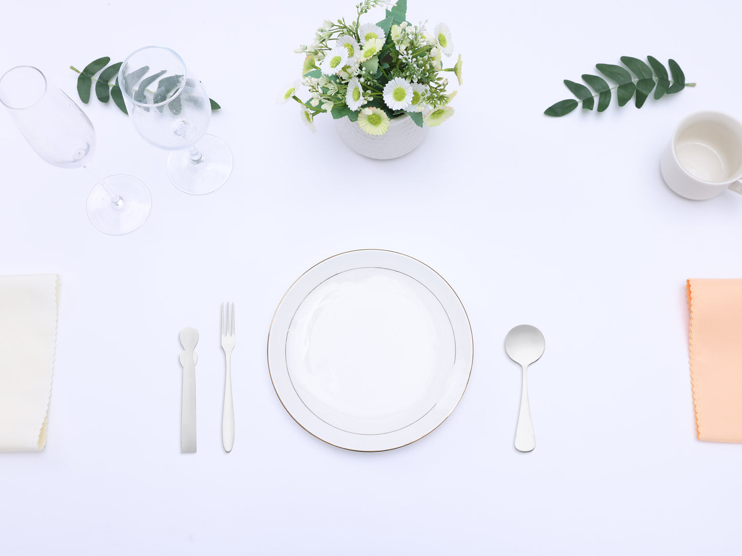 12 Pieces Silverware Set, Stainless Steel Flatware, Mirror Polished Cutlery Set