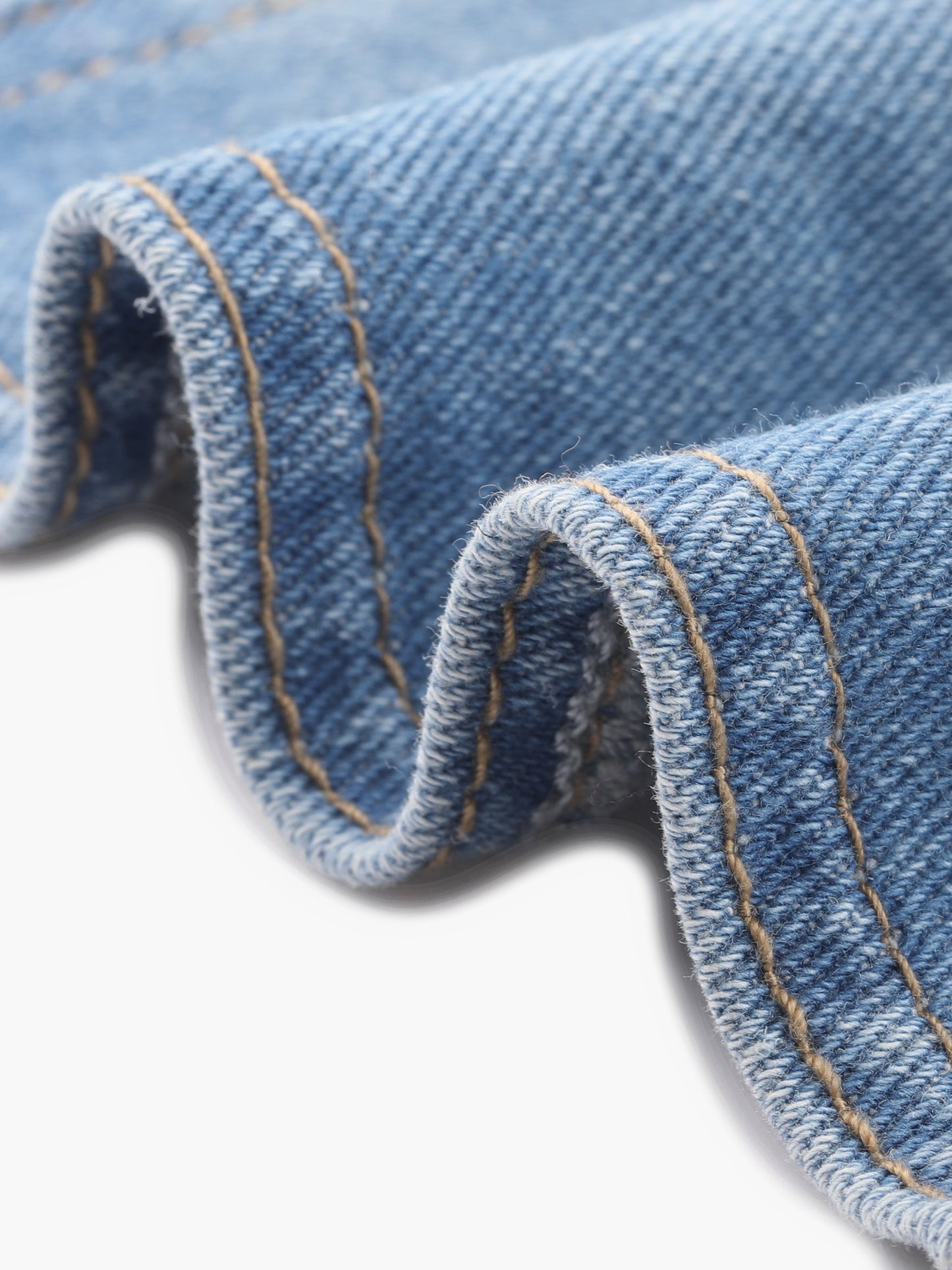 Women's Button V Neck Jean Waistcoat Denim Vest