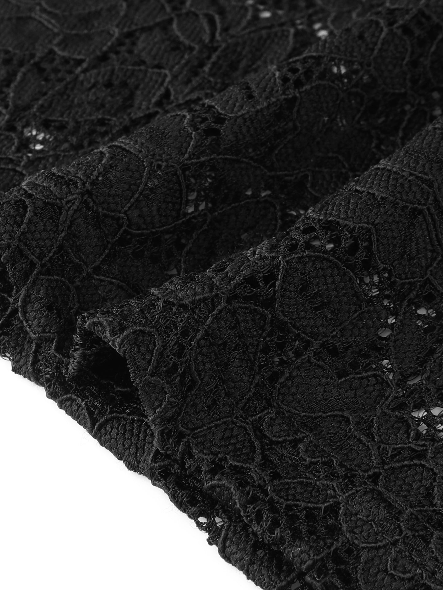 Women's Floral Lace Sleeveless Deep V Neck Sheer Cropped Cami Tank Top