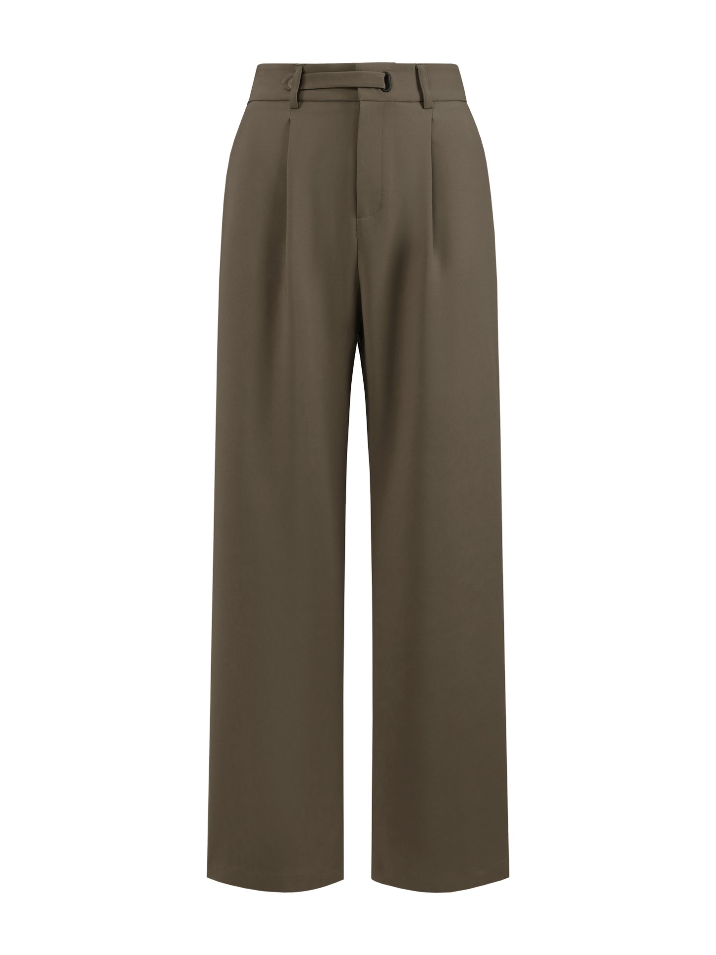 Women's Long Pant Wide Leg Work Casual High Waisted Trousers