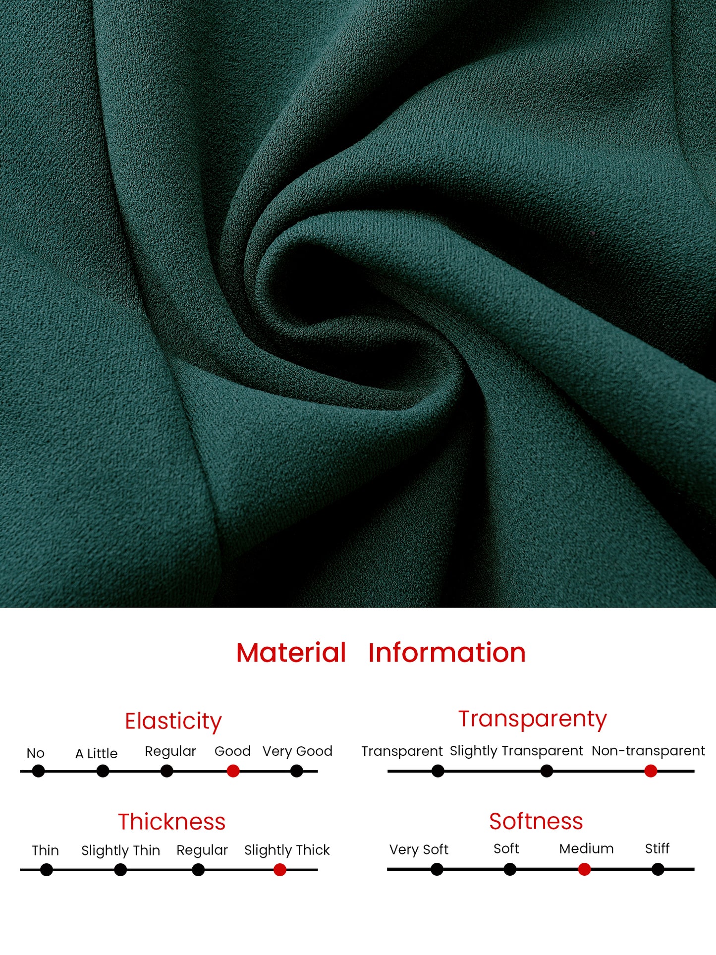Women's High Elastic Waisted Fishtails Midi Mermaid Skirt