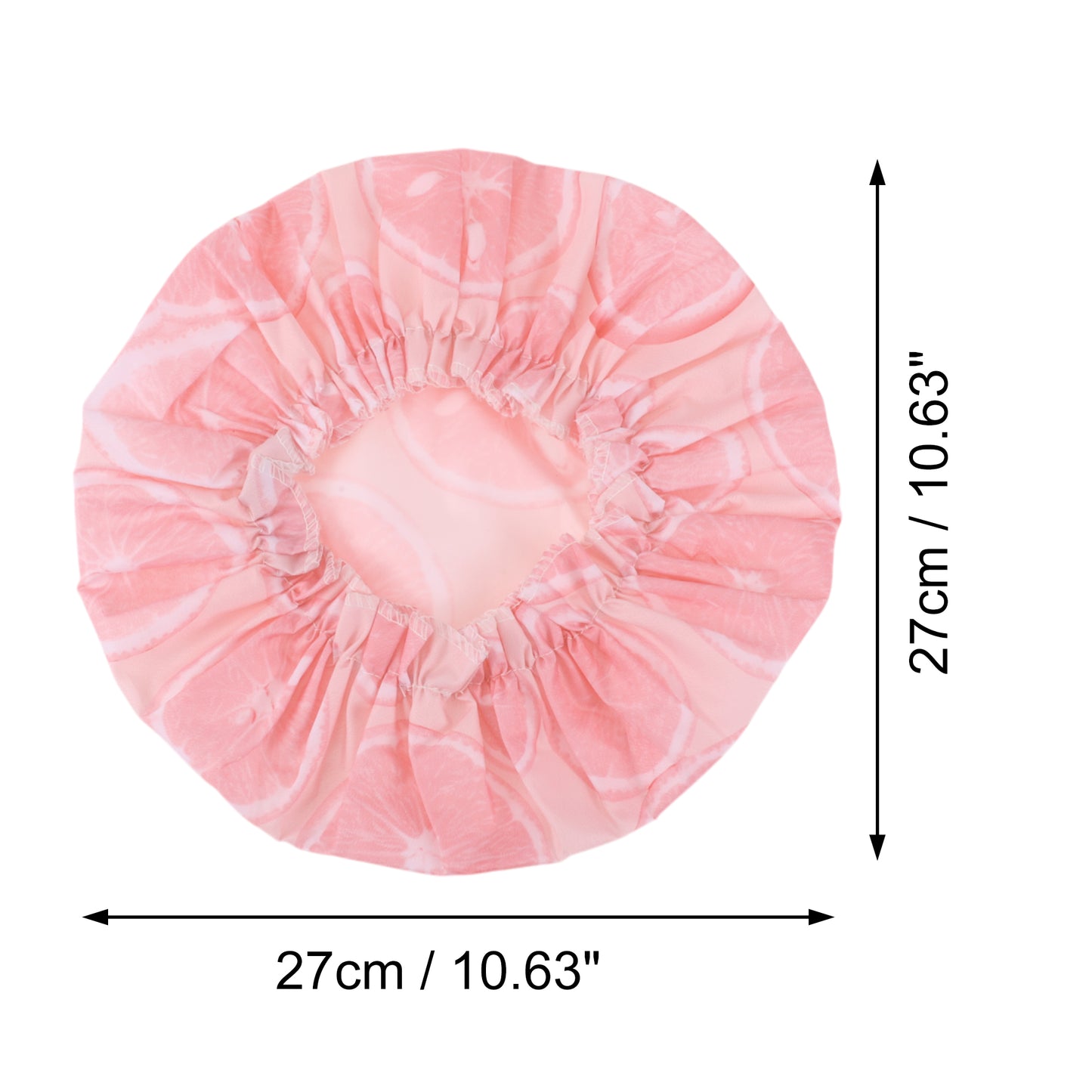 1 Pc Durable Shower Cap for Business Travel Pink