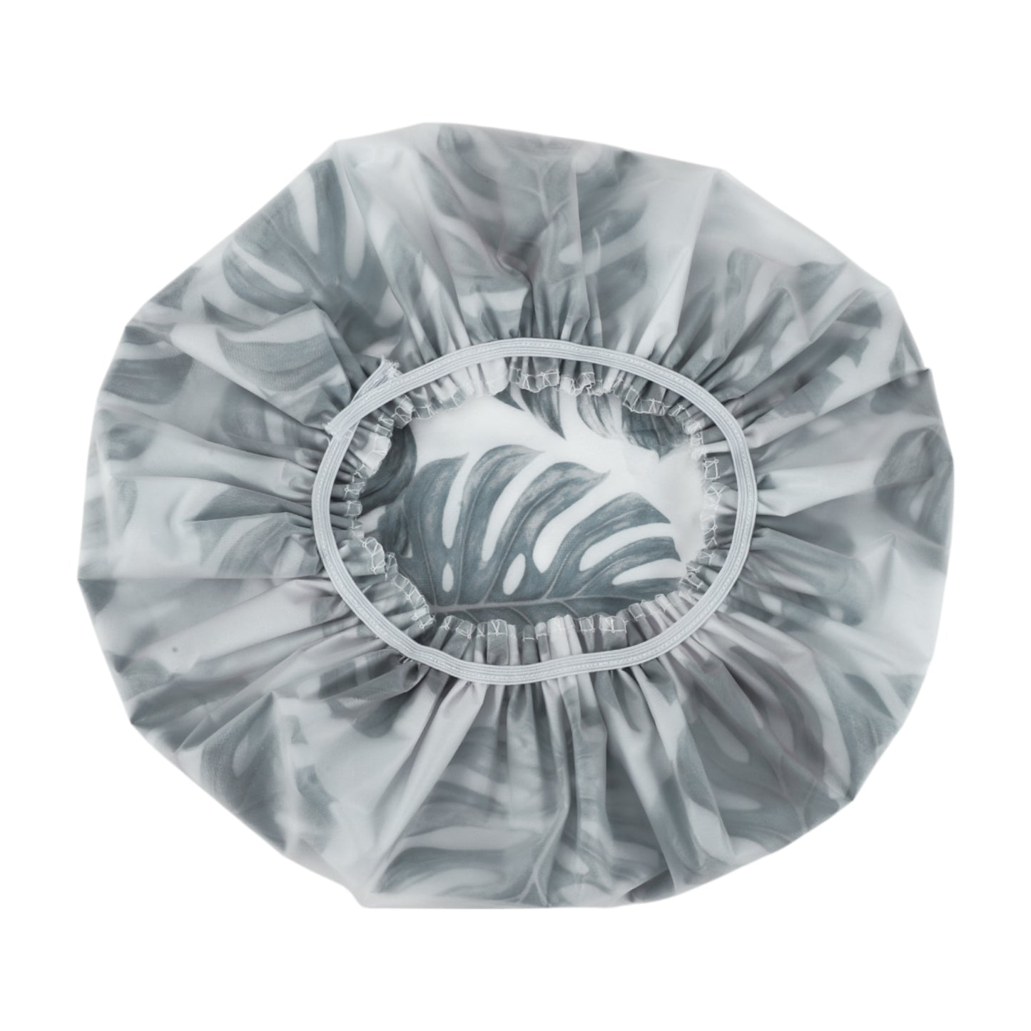 1 Pc Durable Shower Cap for Business Travel Gray