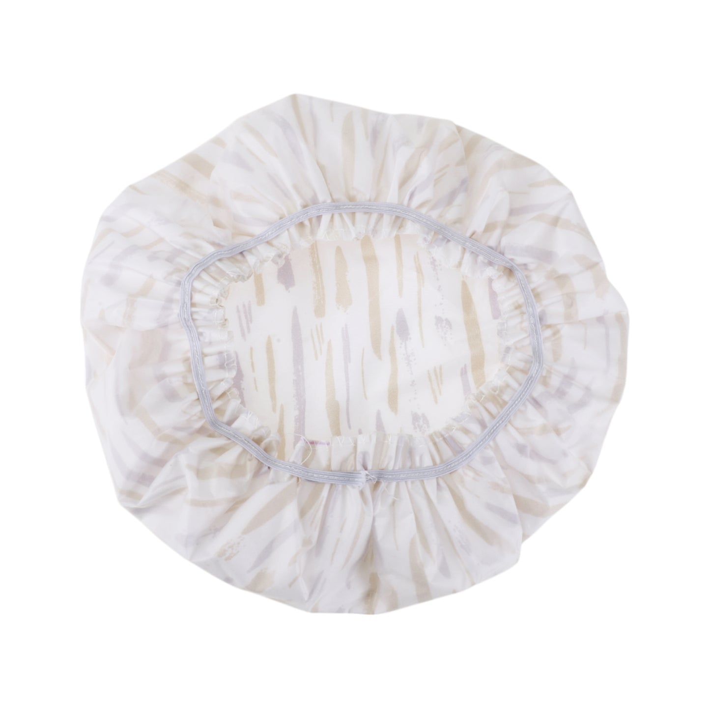 1 Pc Durable Shower Cap for Beauty Parlor White