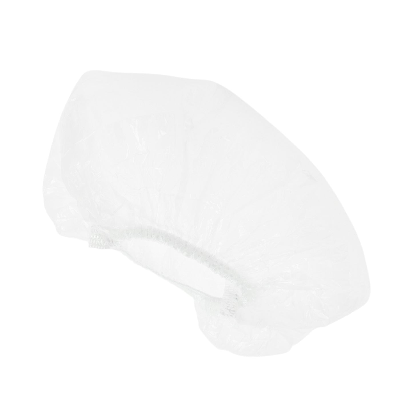 100 Pcs Set Disposable Multifunction Shower Cap for Shower Clear